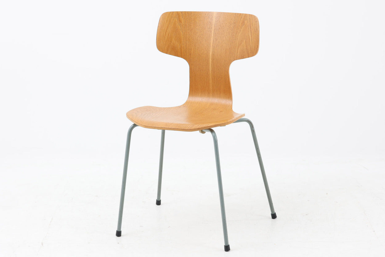 Fritz Hansen ヤコブセン Arne Jacobsen Tチェア 希少 Fritz Hansen(フリッツ・ハンセン) Tチェア オーク材 Arne