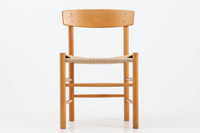 北欧より買い付けたシェーカーチェアです。数あるmogensenの作品の中でも名作で永く愛されています。ペーパーコードはデンマーク製の物を使用して張替を行いましたのでこれからも永くご使用いただけます。