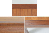 デンマークより買い付けたセンターテーブルです。Borgemogensenのソファと相性の良いmodel5360センターテーブルです。シンプルなデザインで拡張機能付きで使い勝手も良さそうです。良質なチーク材が使用されている希少なモデルです。