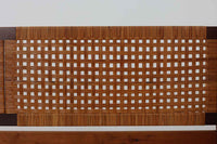 北欧より買い付けたGETAmA社製ベッドフレームです。マットレスは付属しません。チーク材と籐の組み合わせが非常に美しいデザインです。