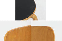 北欧より買い付けたアルヴァ・アアルトデザインNo66チェアです。非常にすっきりとしたフォルムで名作椅子ならではの風合いが感じられます。マイナスネジが使用されている事から1950~60年代に作成された物と思われます。ビンテージ品ならではの味わい深い雰囲気はお部屋に温かみを与えてくれそうです。