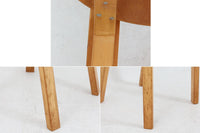 北欧より買い付けたアルヴァ・アアルトデザインNo66チェアです。非常にすっきりとしたフォルムで名作椅子ならではの風合いが感じられます。マイナスネジが使用されている事から1950~60年代に作成された物と思われます。ビンテージ品ならではの味わい深い雰囲気はお部屋に温かみを与えてくれそうです。