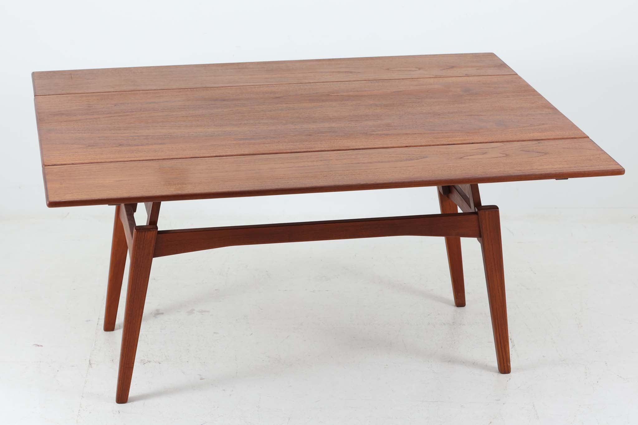 1960s デンマーク製 チーク エレベーターテーブル 仕上済 デンマーク製 エレベーターテーブル/センターテーブル 幅140cm チーク