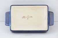 ロイヤルコペンハーゲン社製、LiseKoefoedデザインの持ち手がついたトレイです。