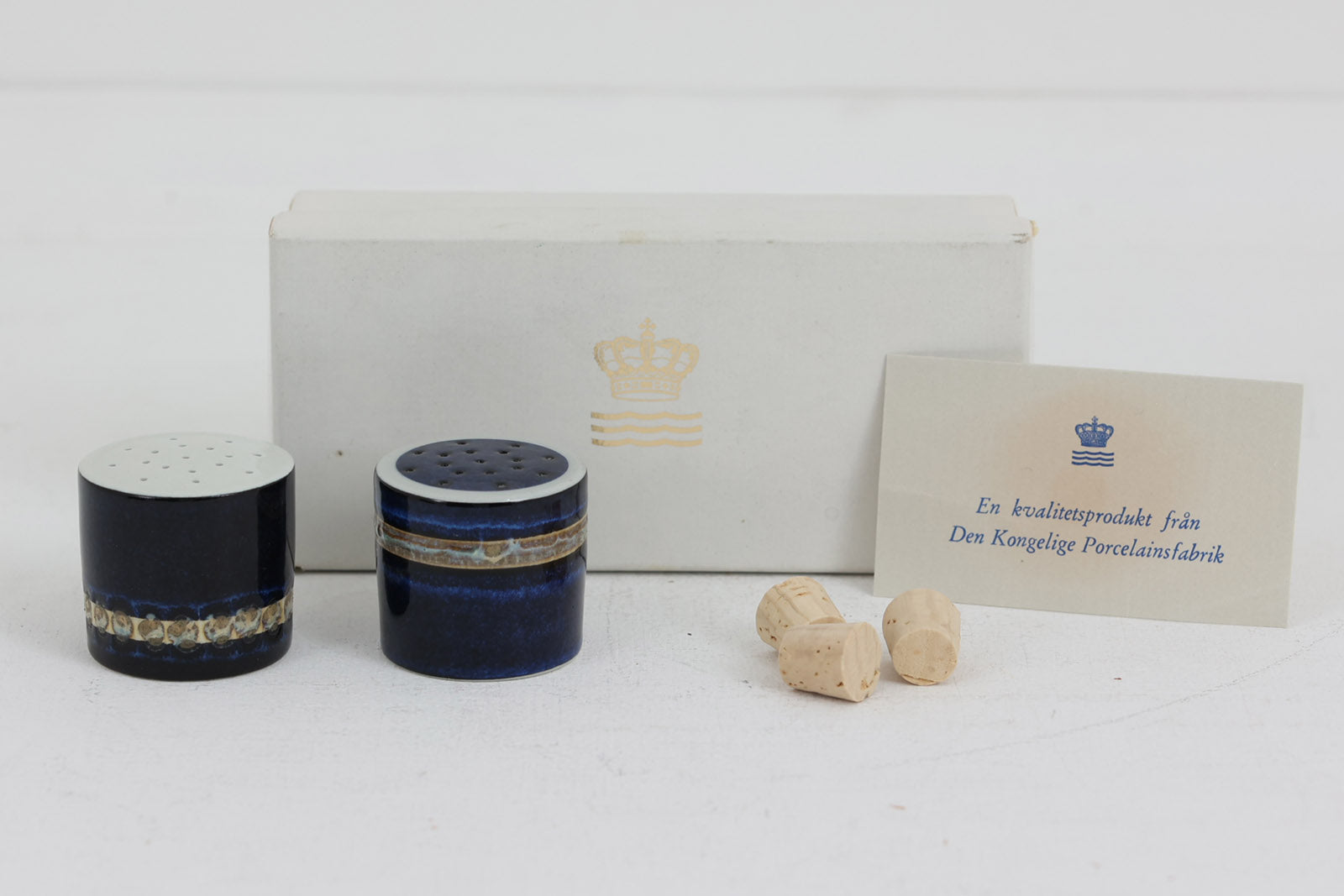 ロイヤルコペンハーゲン　テネラ　ソルトアンドペッパー　salt & pepper Royal Copenhagen ロイヤルコペンハーゲン lise koefoed Tenera テネラ