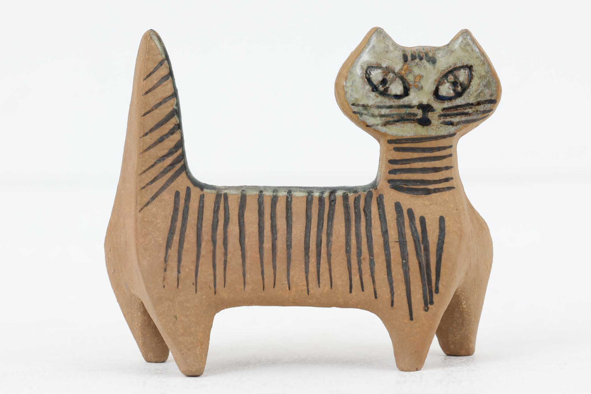 Lisa Larson リサラーソン LILLA ZOO Katt 横向きのネコ – CHLOROS