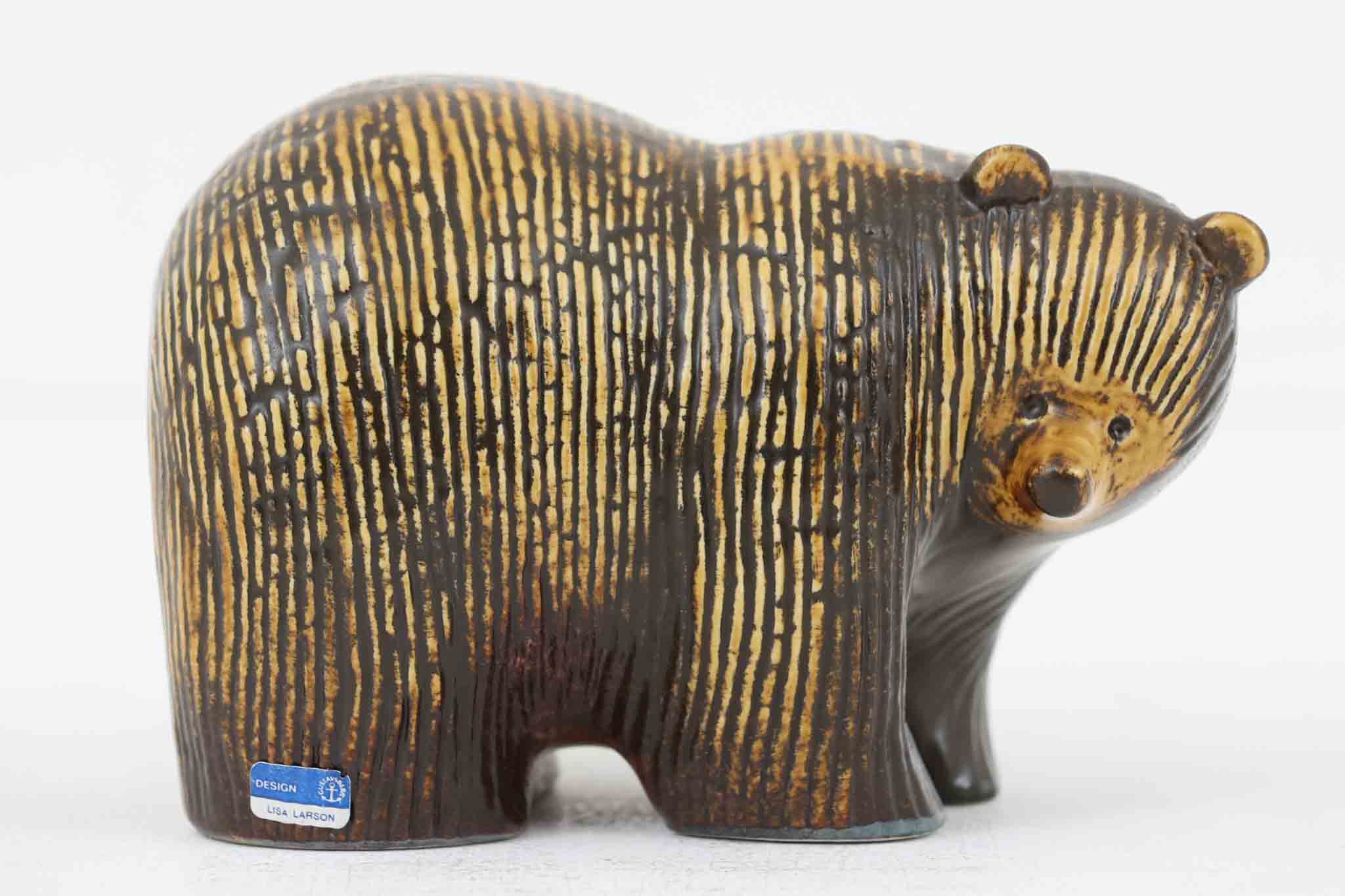 リサラーソン 熊オブジェ Skansen Bjorn スカンセン 15cm Lisa Larson リサラーソン SKANSEN 動物園シリーズ Bjorn クマ