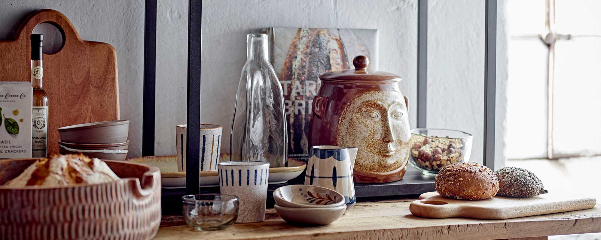 &Klevering アンドクレベリン フラワーベース TILE ミント 高さ27cm