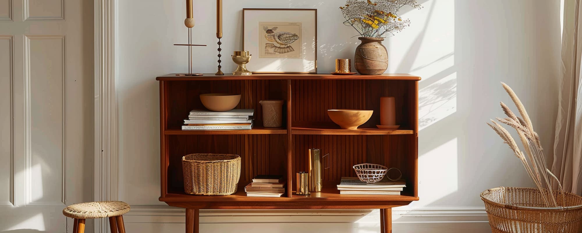 北欧ビンテージ / シェルフ / ディスプレイシェルフ