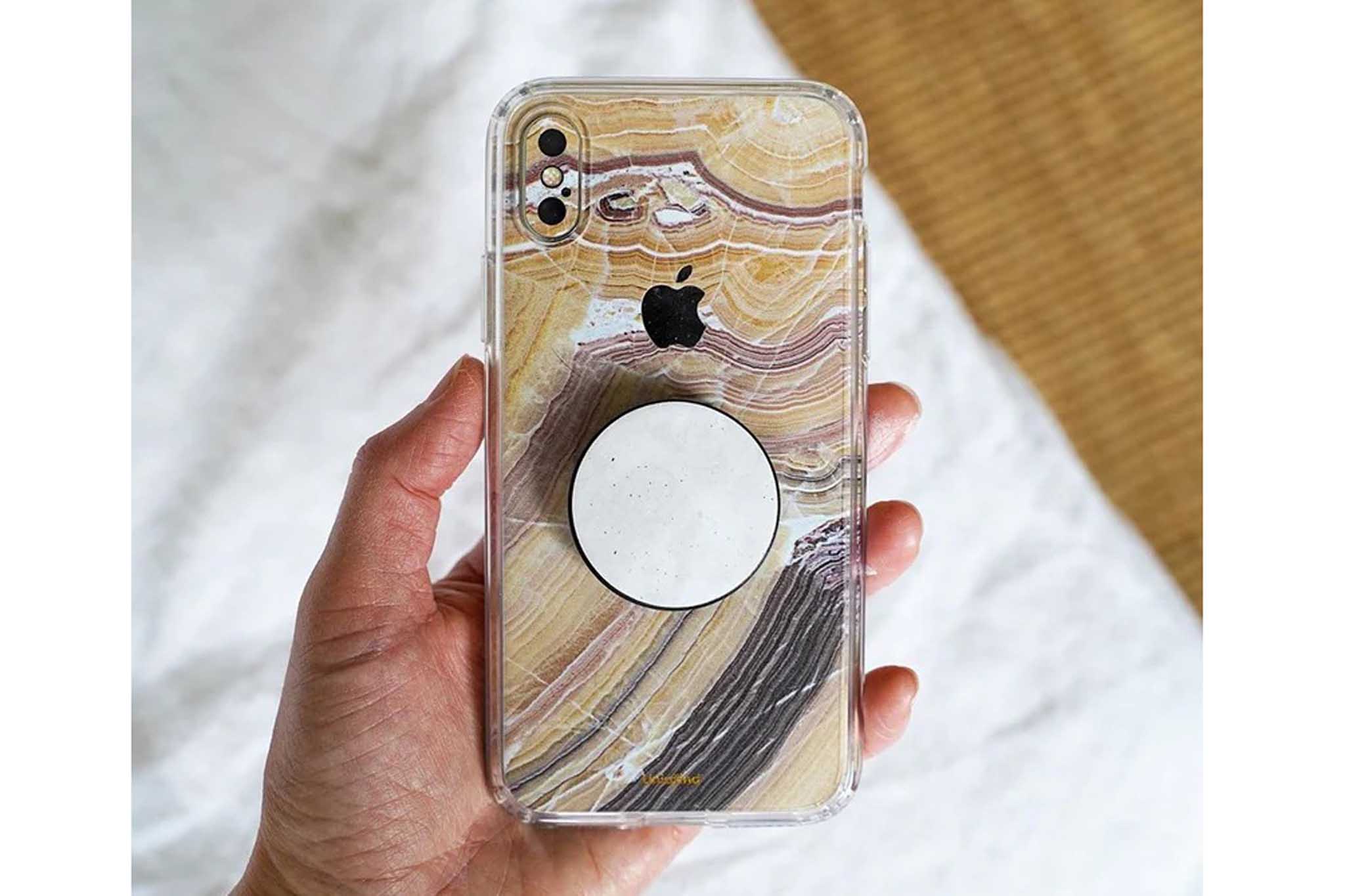 iPhone 14 Pro スキンシール/保護シール Butter Marble – CHLOROS