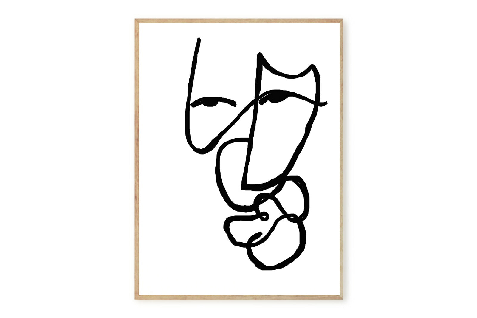 【在庫限り】ポスター/アートプリント　50×70cm　Dagny