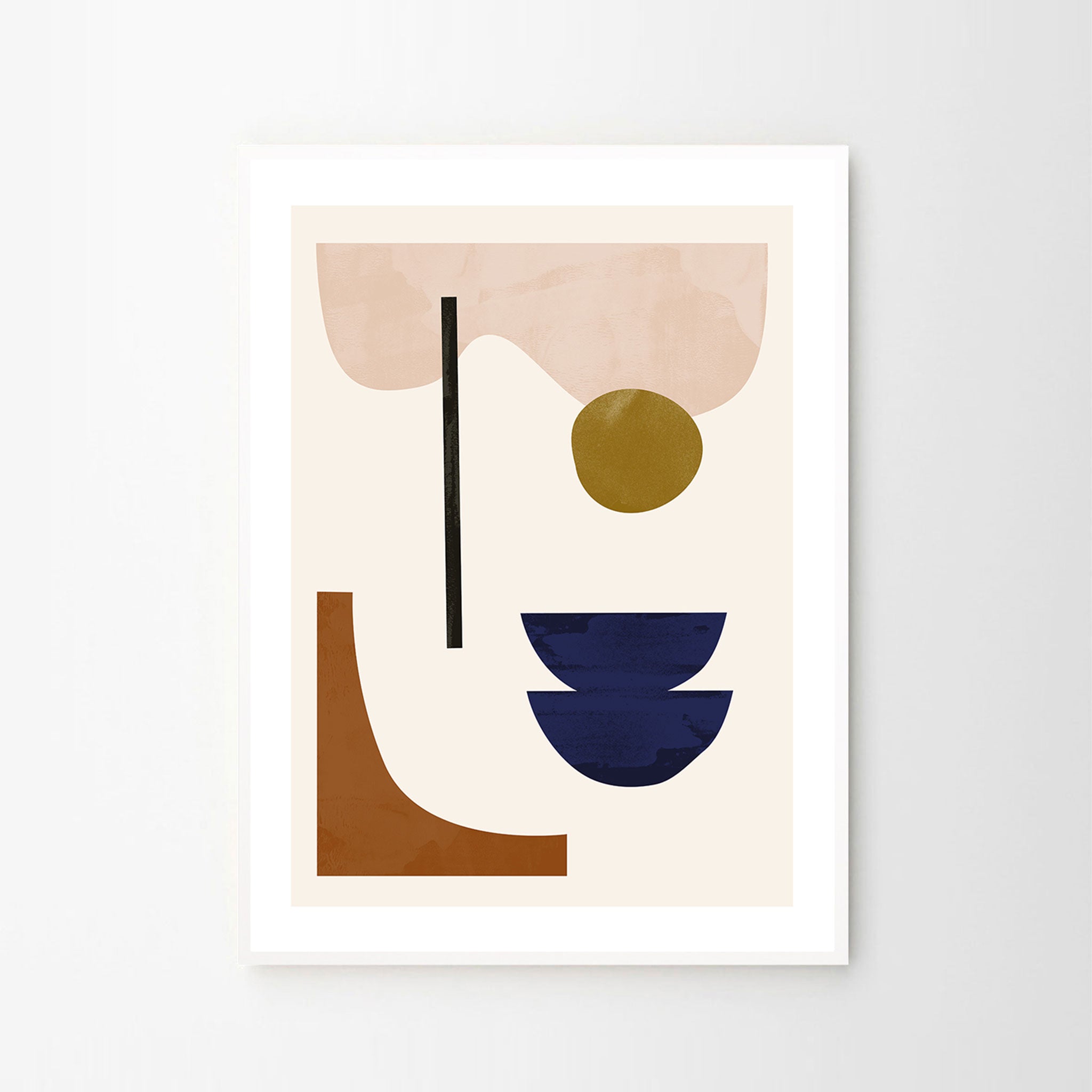 The Poster Club アートポスター 50×70cm Shapescape 08 – CHLOROS
