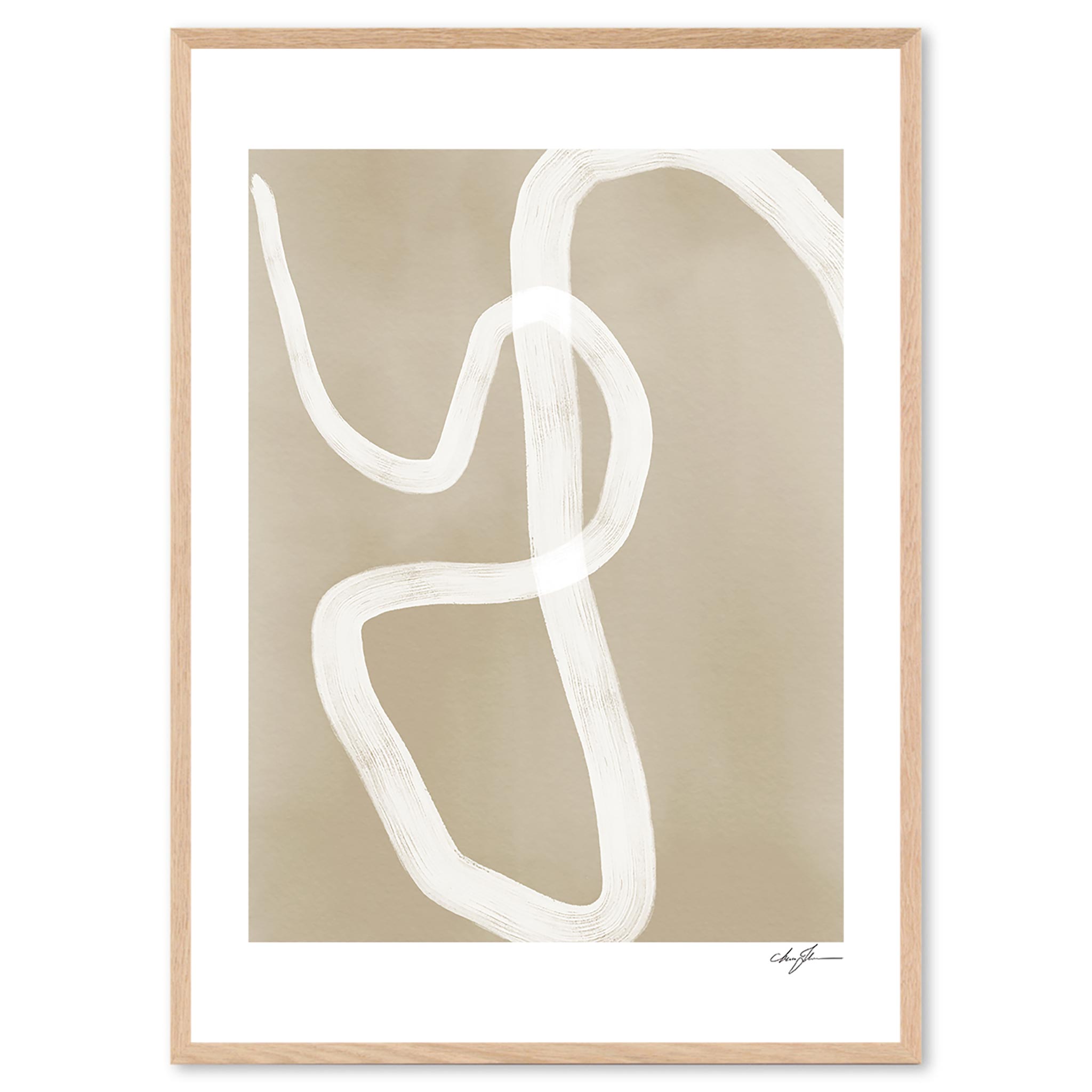 The Poster Club アートポスター 50×70cm One Way – CHLOROS