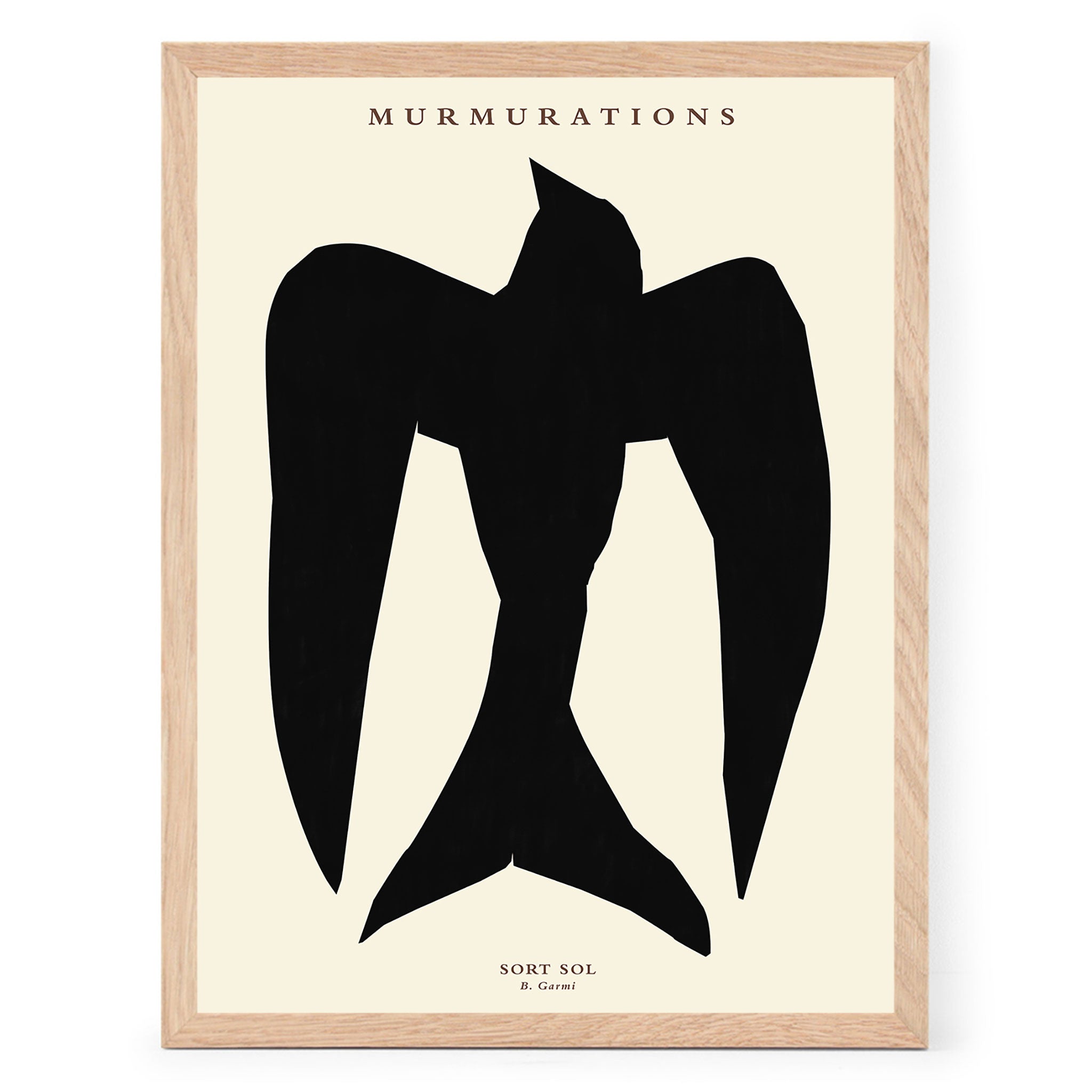 The Poster Club アートポスター 30×40cm Murmurations Sort Sol – CHLOROS