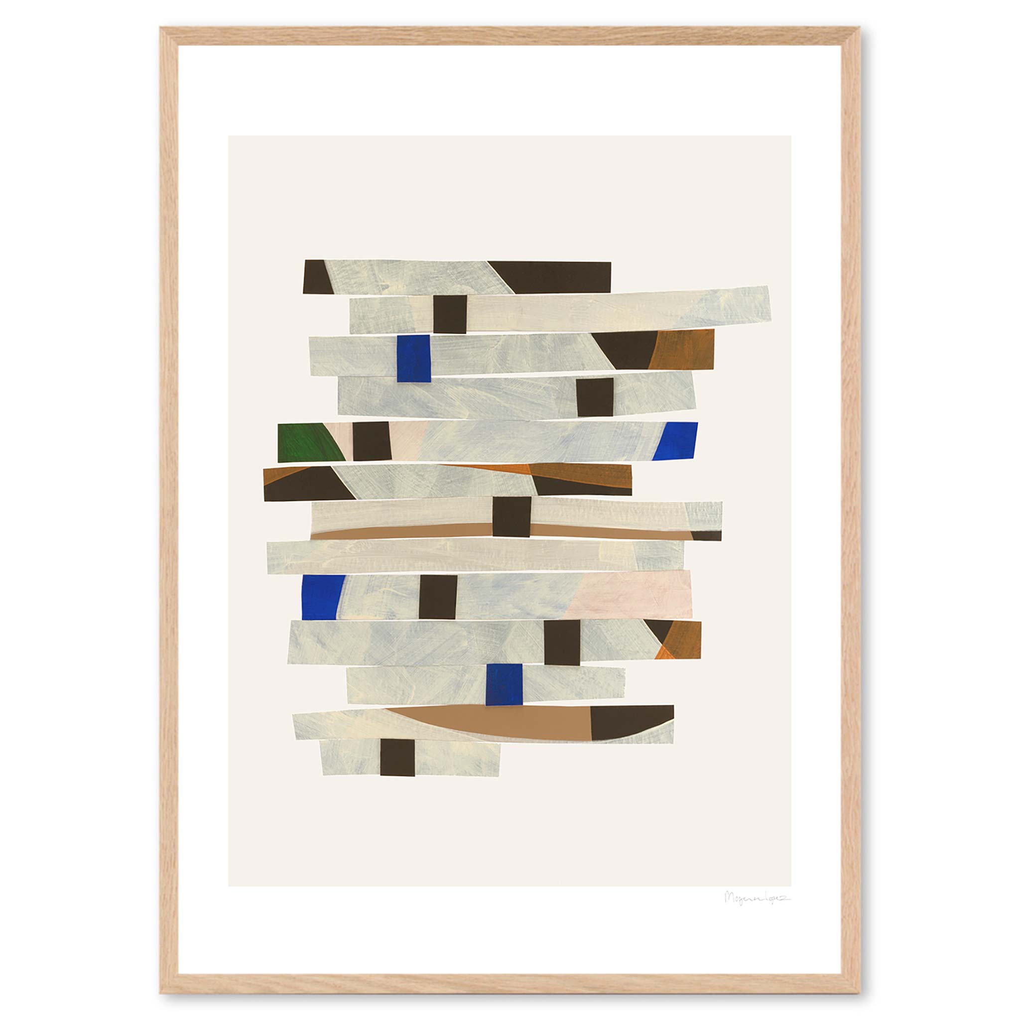 The Poster Club アートポスター 50×70cm The Poster Club アートポスター 50×70cm Cut up Stripes – CHLOROS