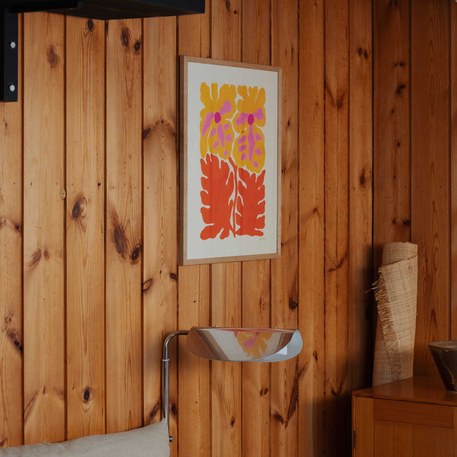 40×50cmサイズのポスターでコンパクトな空間にアートを | CHLOROS