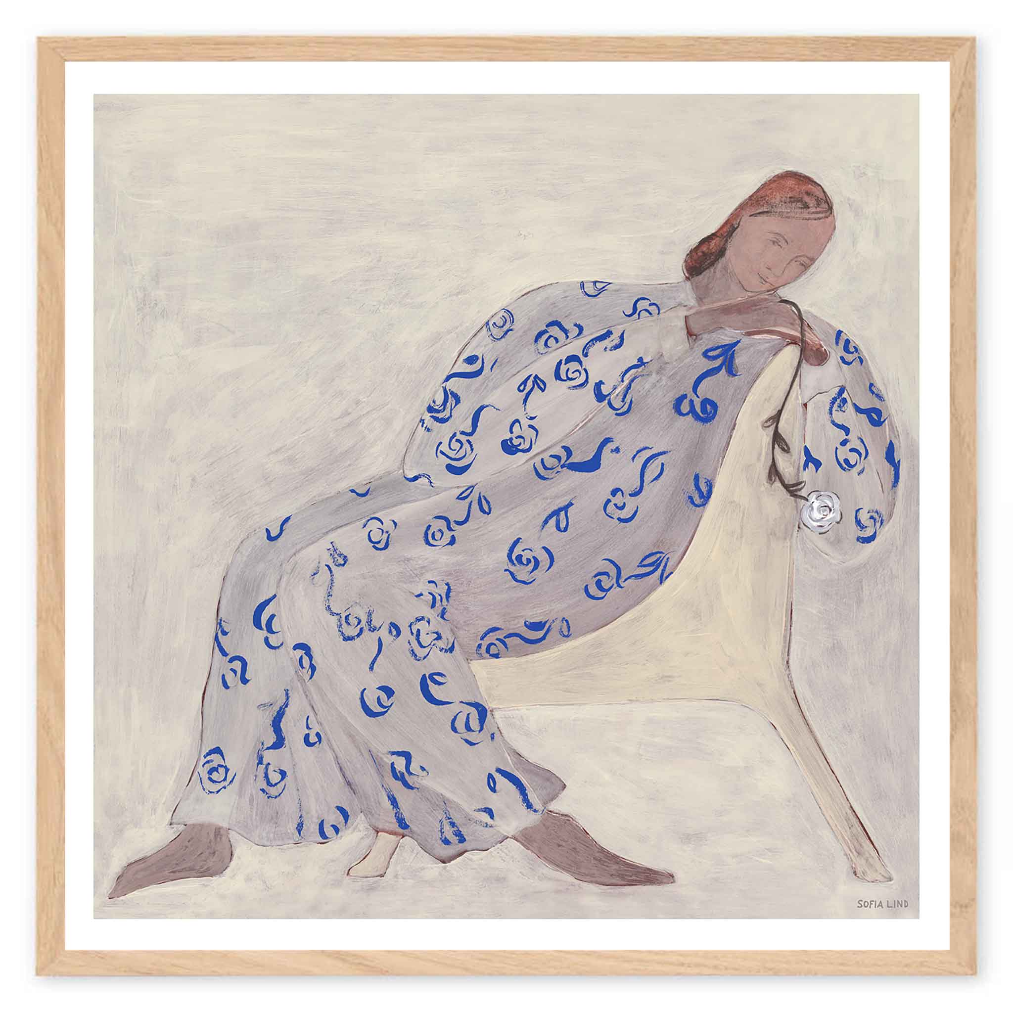 The Poster Club アートポスター 50×50cm Rose – CHLOROS