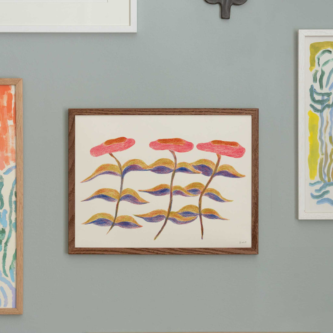 The Poster Club アートポスター 30×40cm Three Flowers – CHLOROS