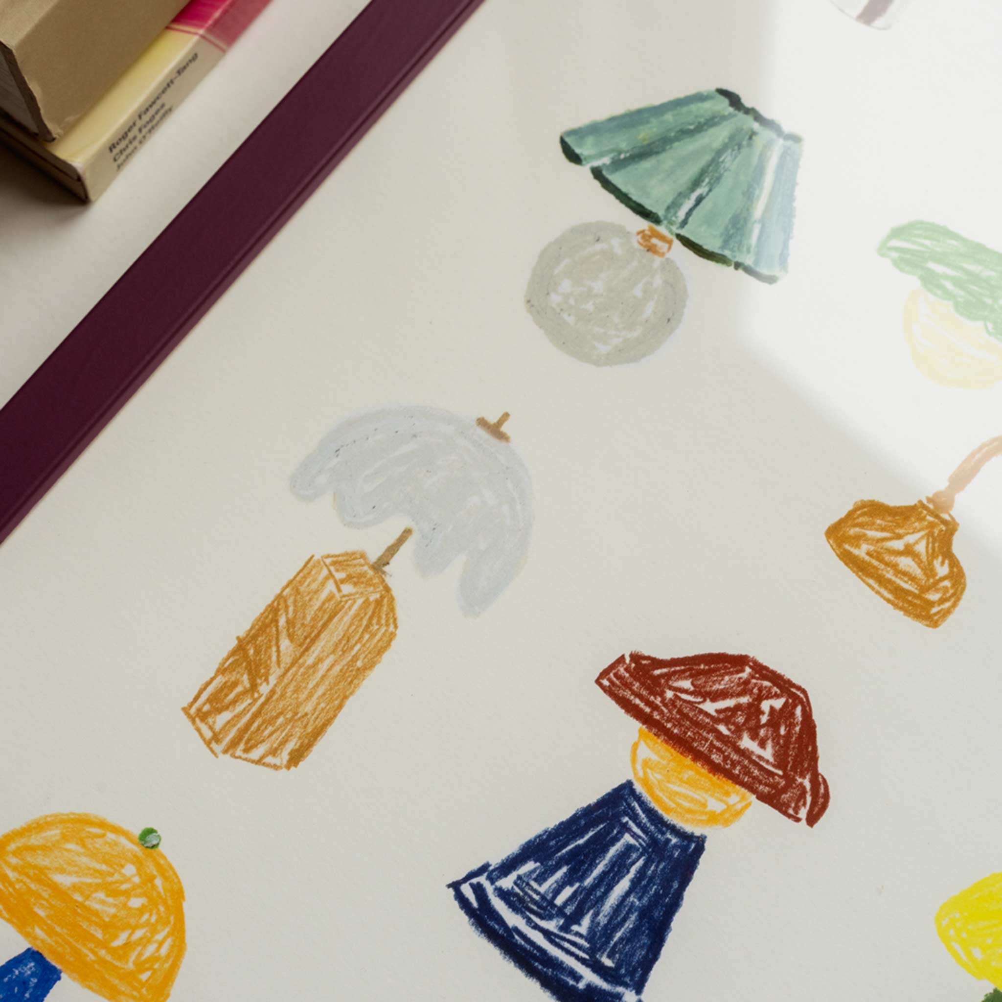 The Poster Club アートポスター 50×70cm A Collection of Lamps – CHLOROS