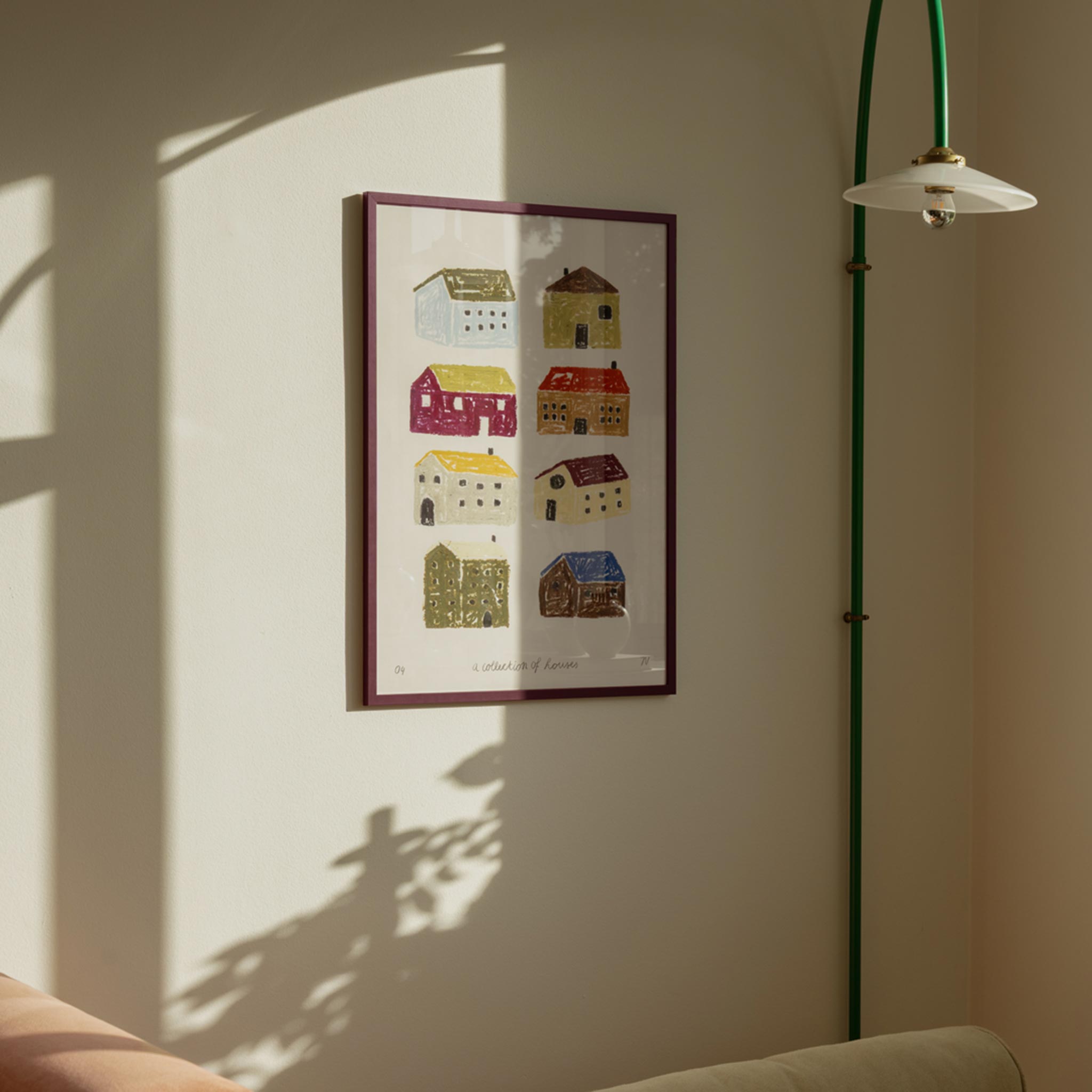 The Poster Club アートポスター 50×70cm A Collection of Houses