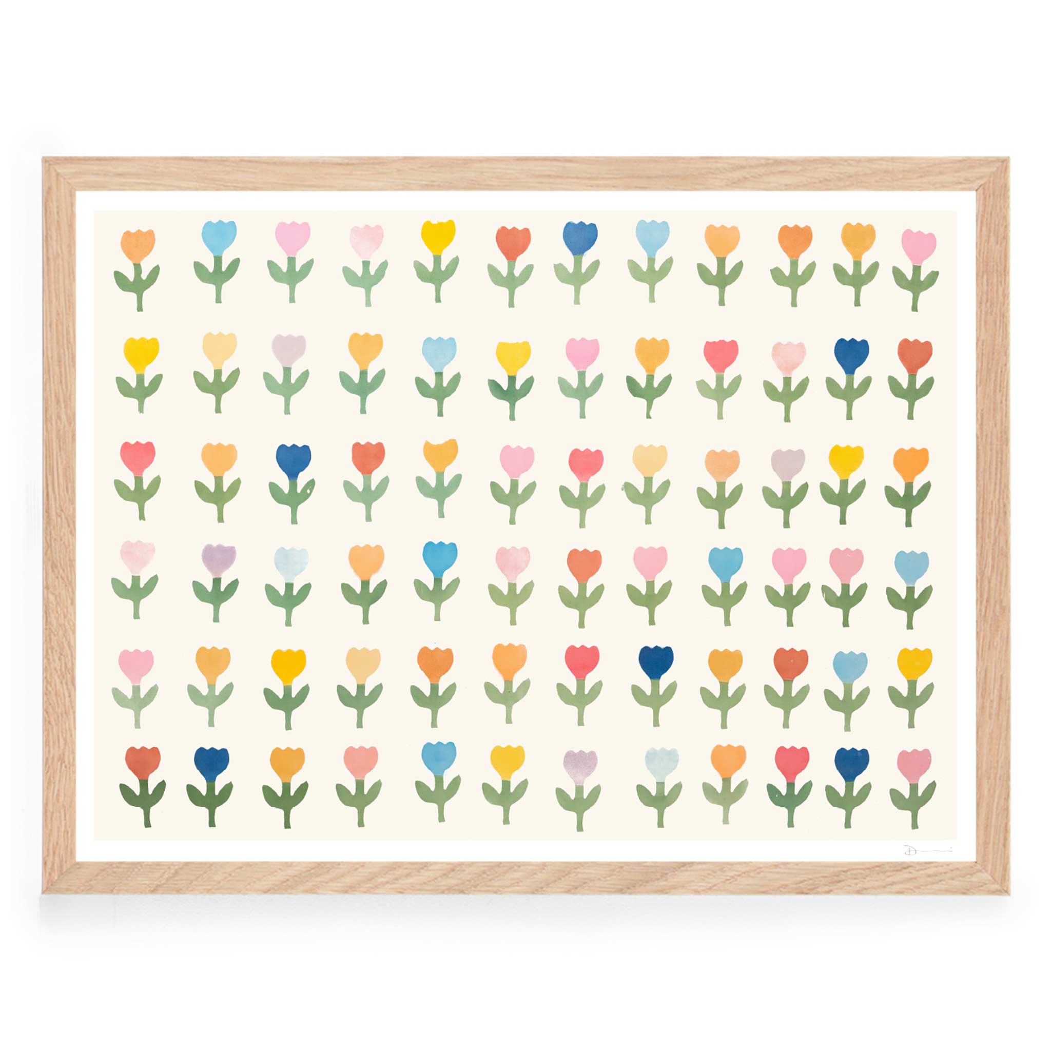 The Poster Club アートポスター 30×40cm 72 Flowers – CHLOROS