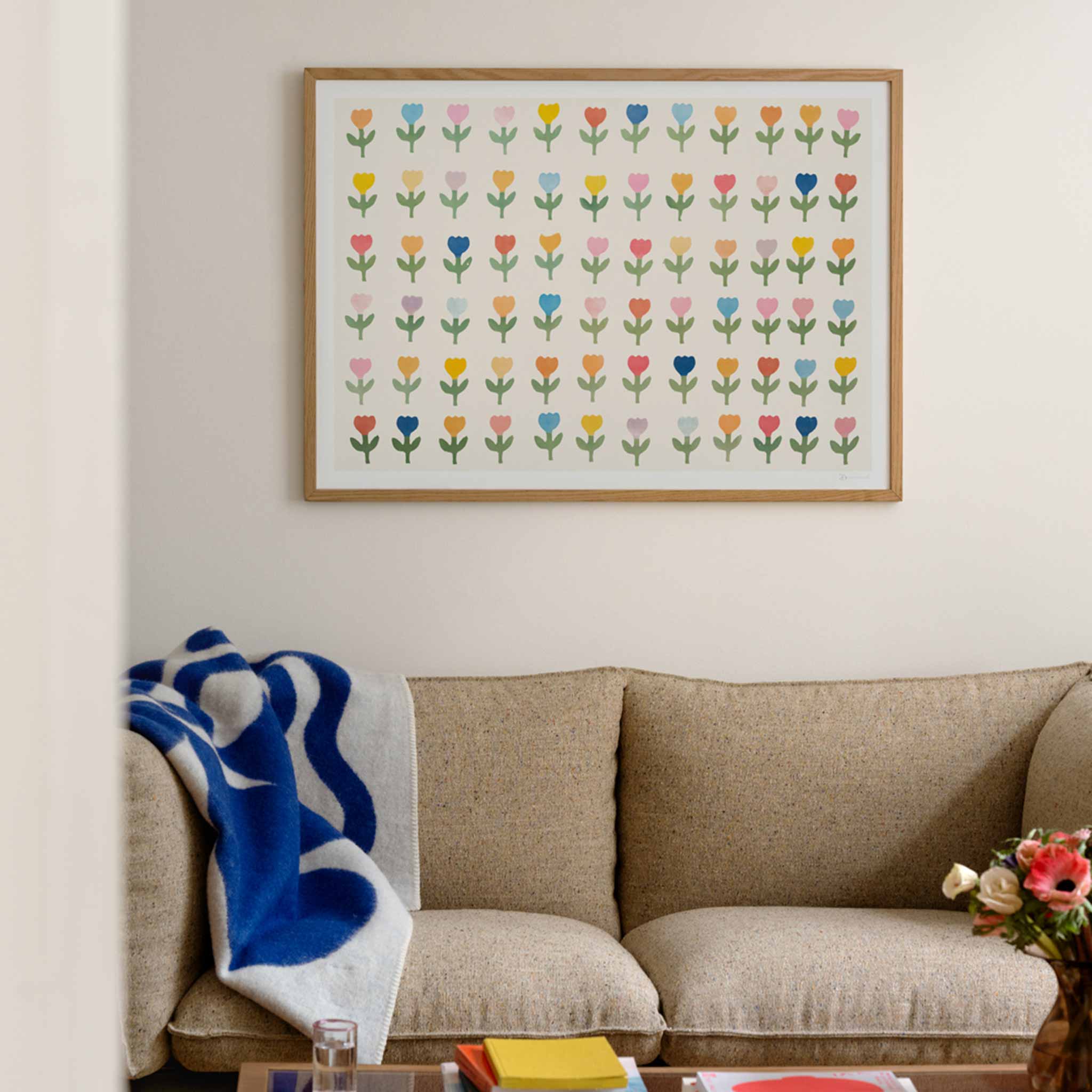 The Poster Club アートポスター 70×100cm 72 Flowers – CHLOROS