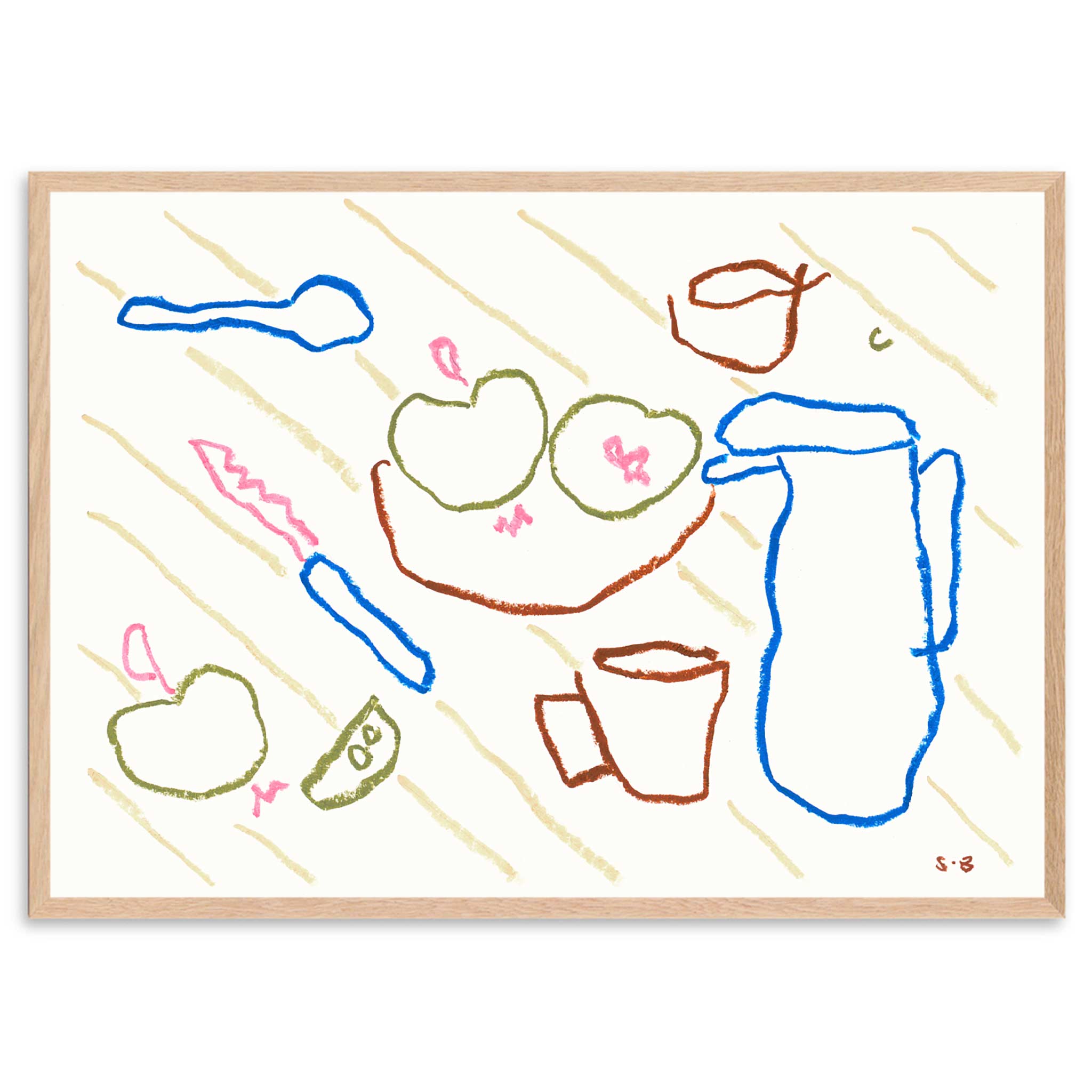 m*.様 値下げ the poster club アートポスター 50×70 アートポスター Mid 03 50×70 B2サイズ BYCDESIGN STUDIO アート