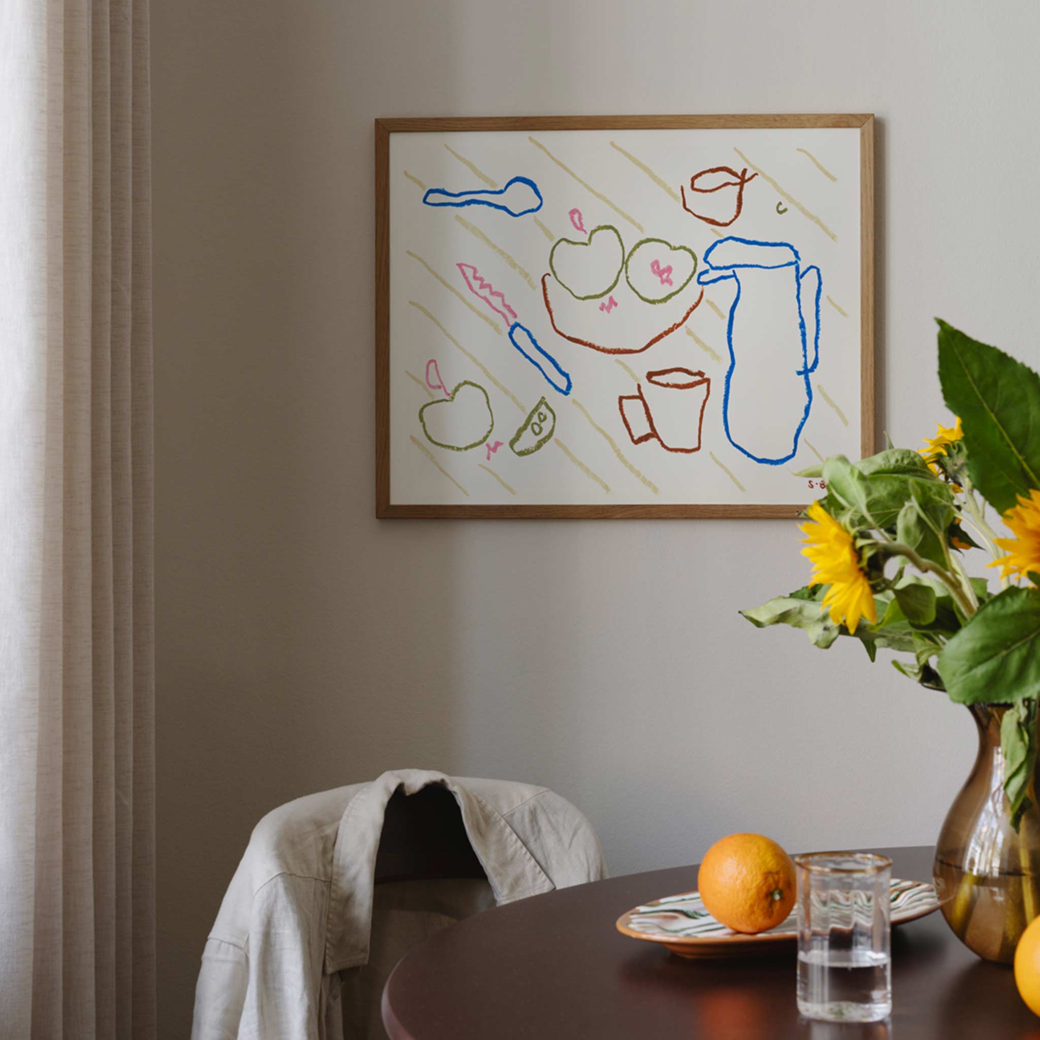 The Poster Club アートポスター 50×70cm Tea Time – CHLOROS