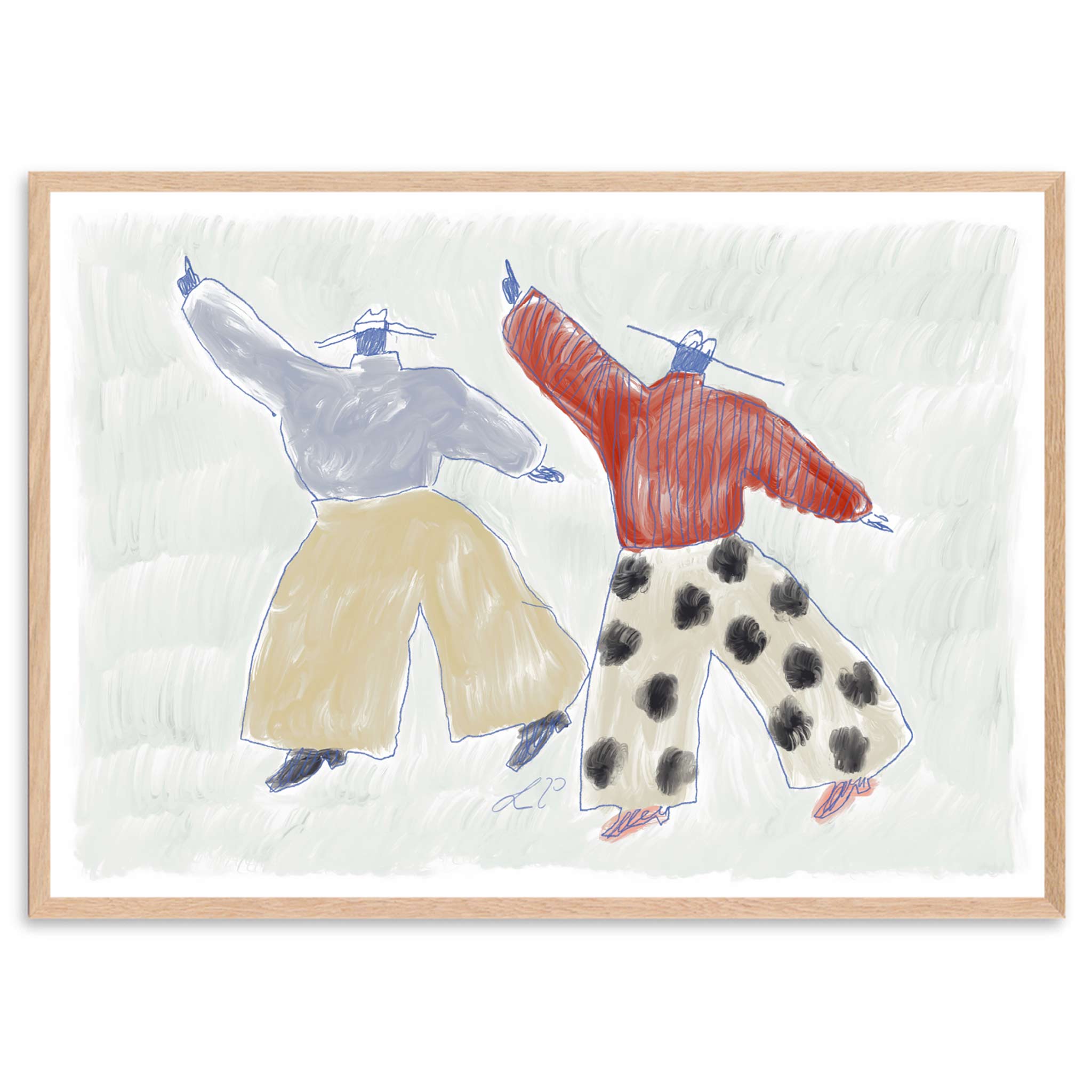 The Poster Club アートポスター 50×70cm Two Main Characters – CHLOROS