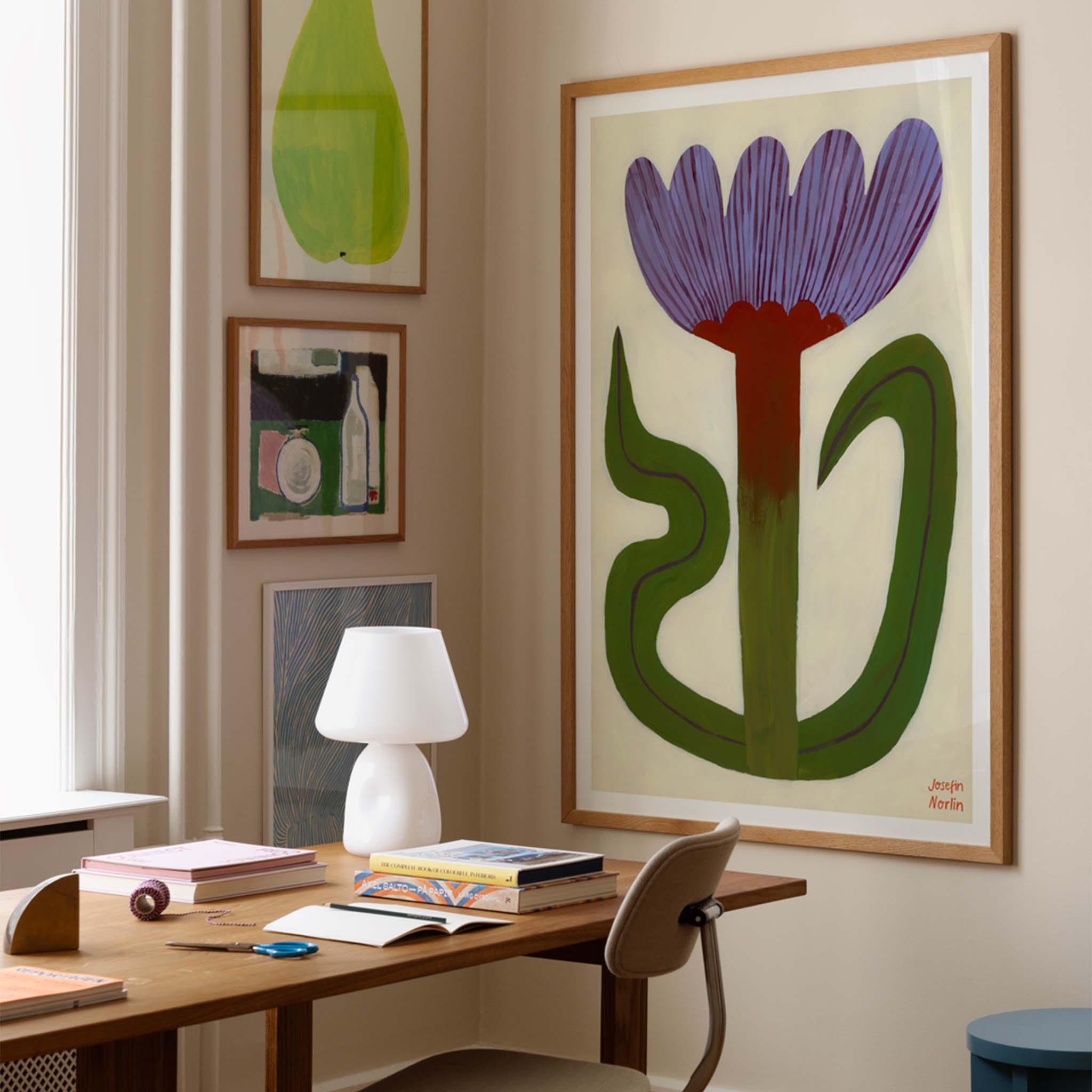 The Poster Club アートポスター 70×100cm Jazzy Flower – CHLOROS