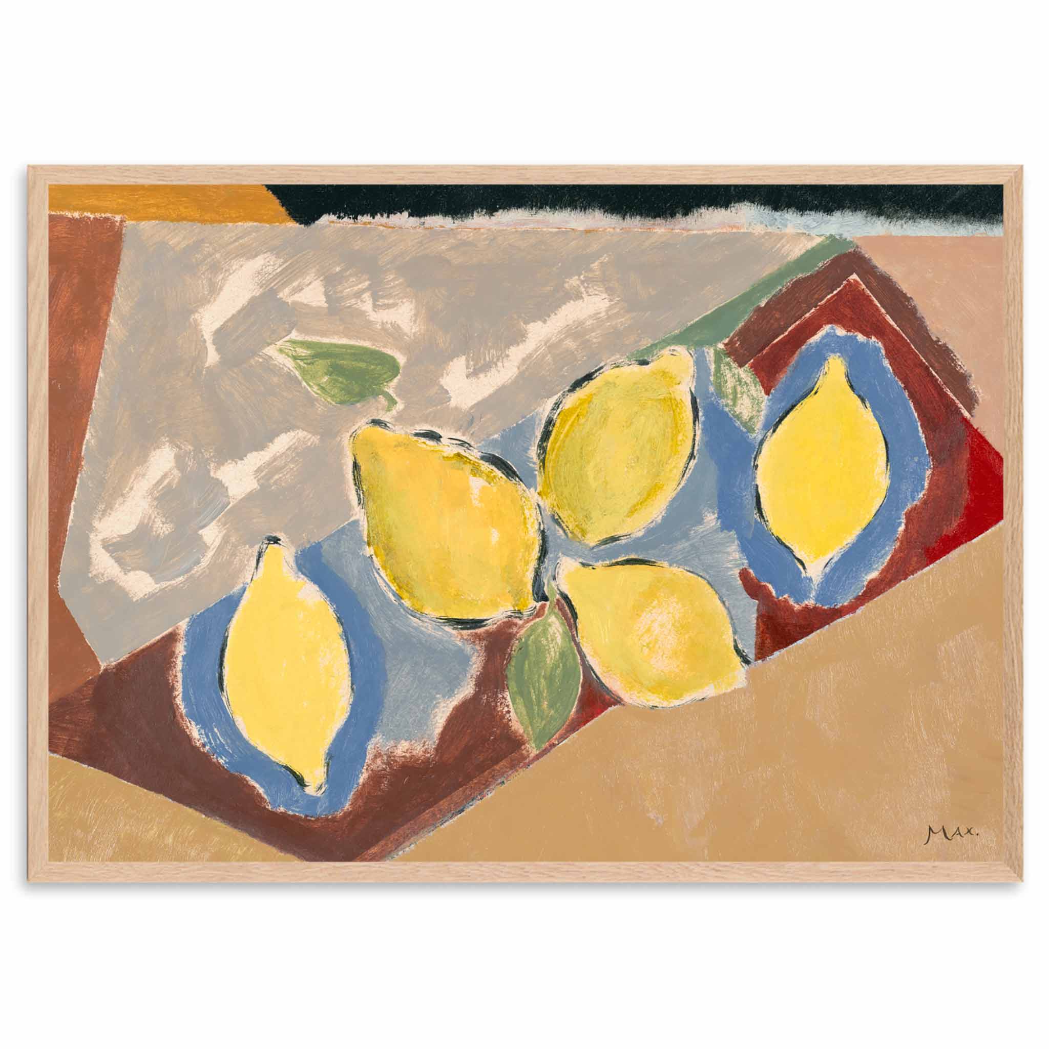 The Poster Club アートポスター 50×70cm Citrons – CHLOROS