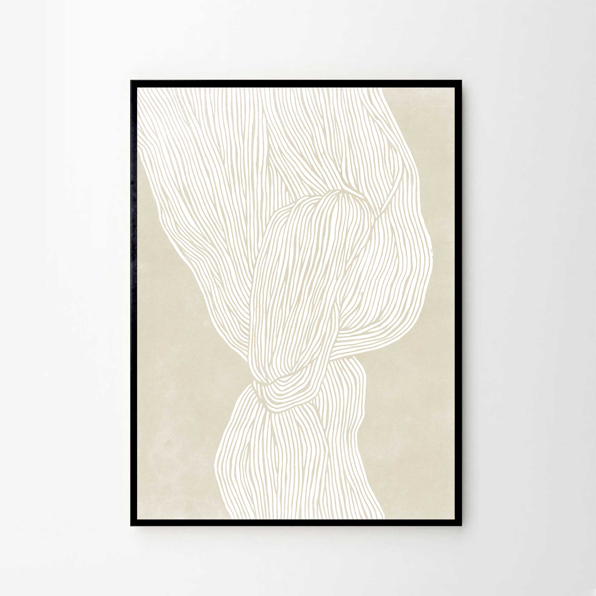 The Poster Club アートポスター 50×70cm The Line no. 07 – CHLOROS