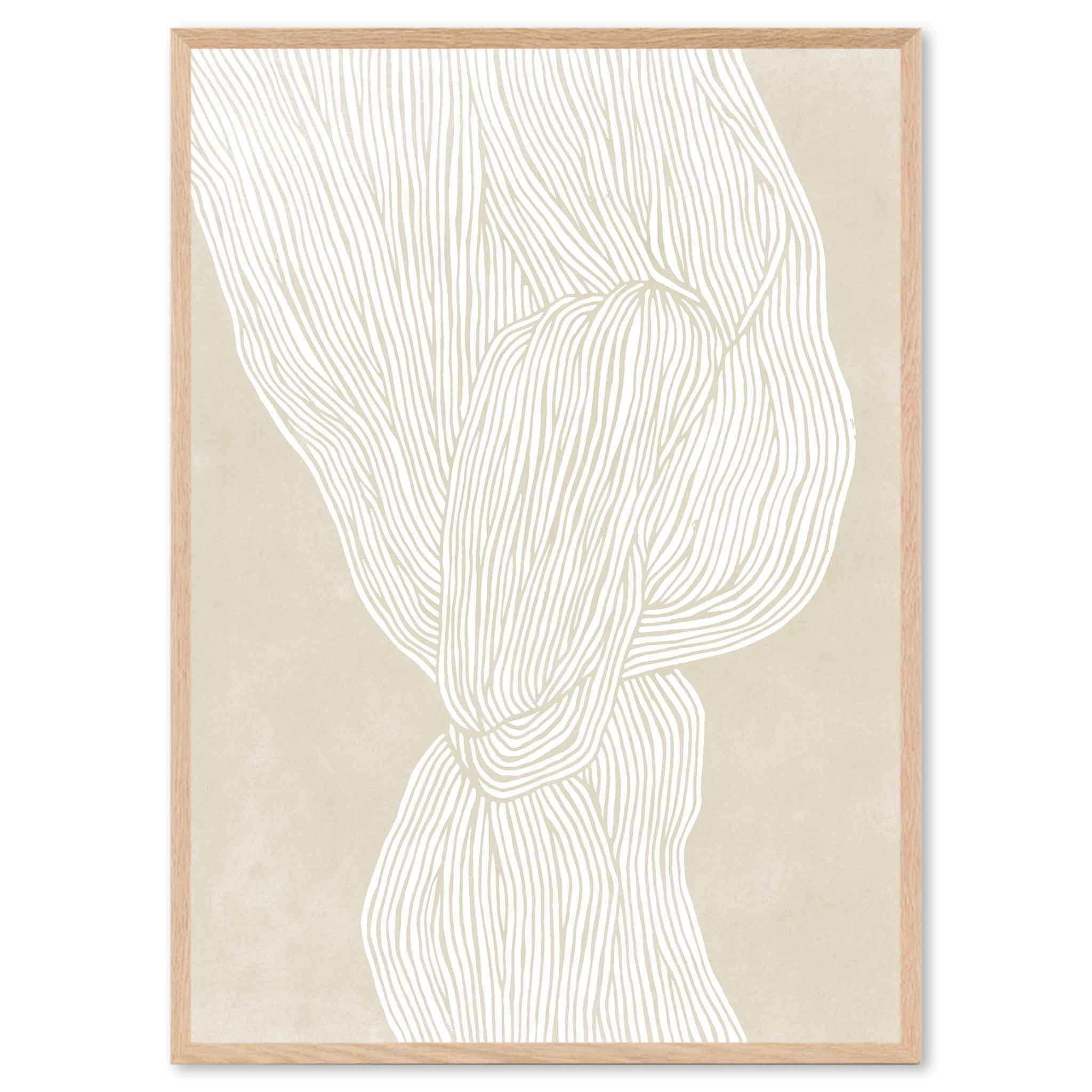 The Poster Club アートポスター 50×70cm The Line no. 07 – CHLOROS