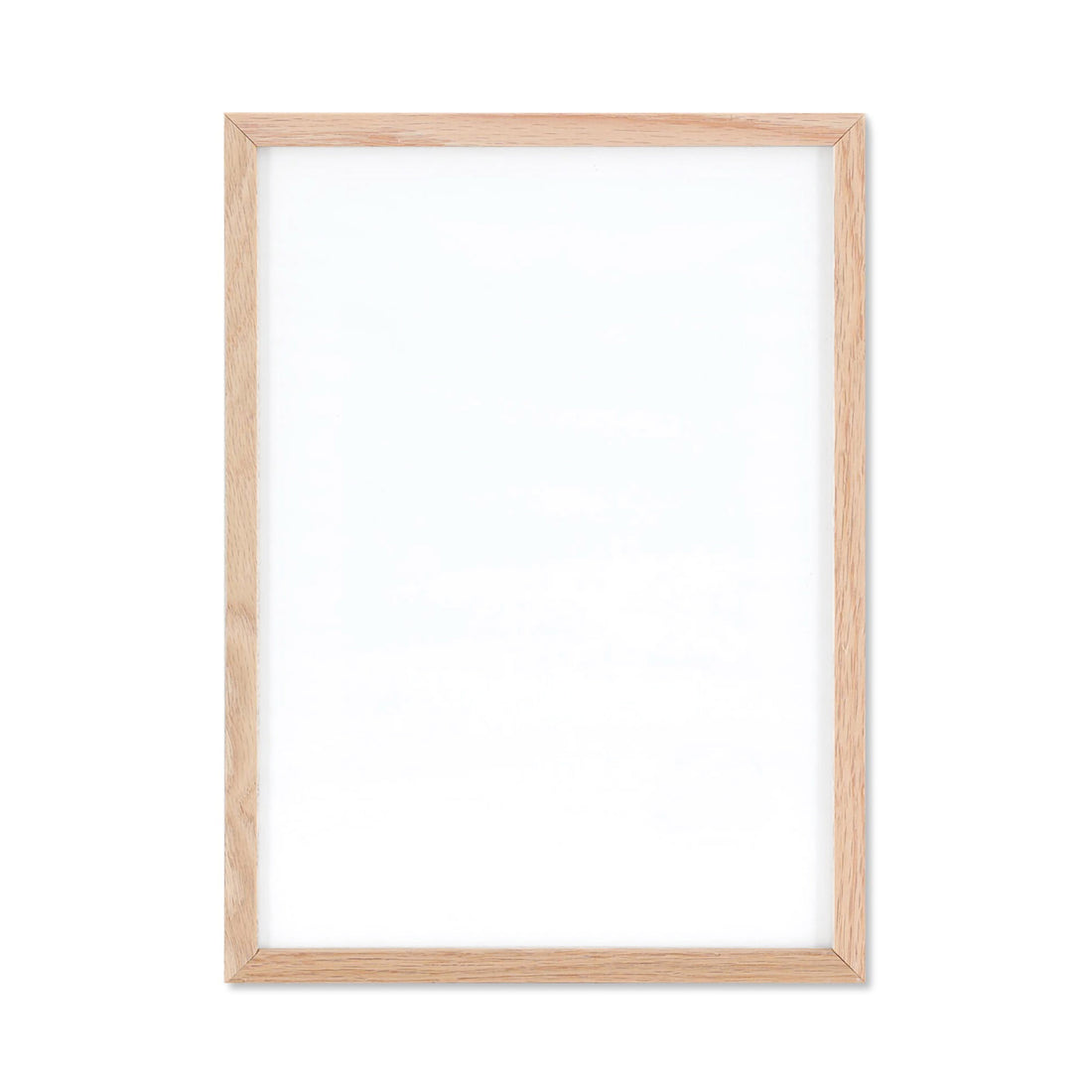 木製ポスターフレーム A4 オーク材 無垢材 枠の幅が細いタイプ – CHLOROS