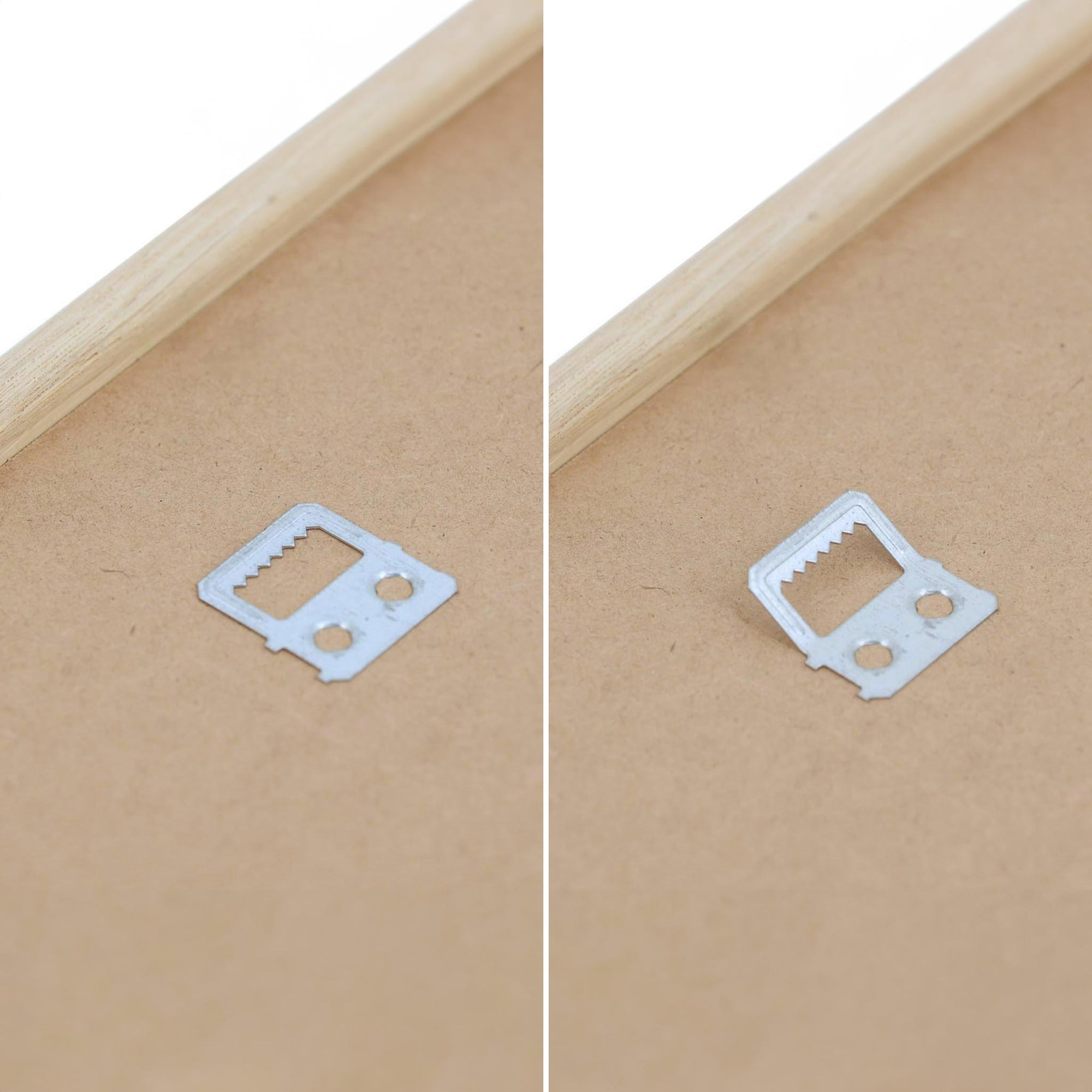 スカンジナビアのクラフトマンシップにインスパイアされた、北欧デザインの美学が息づく天然木製のポスターフレーム。温もりある無垢材と洗練されたスリムなフォルムが融合し、アートポスターや写真をすっきりと引き立てながら、空間全体に落ち着きと上質さをもたらします。上質な天然木を使用したフレームは、不透明ながらも木目の自然な表情をほのかに感じさせ、ナチュラルでありながら現代的な雰囲気も演出します。金属製のハンガーが裏面に取り付けられており、縦横どちらの向きでも壁に掛けてご使用いただけます。アルミフレームにはない自然素材ならではの豊かな質感とぬくもりは、北欧諸国でも高く評価され、定番のインテリアアイテムとして広く親しまれています。シンプルで飽きのこないデザインは、ミニマルインテリアやナチュラルテイストのお部屋にも自然に調和し、日常に木の優しさと北欧らしい上質な空気を添えてくれます。