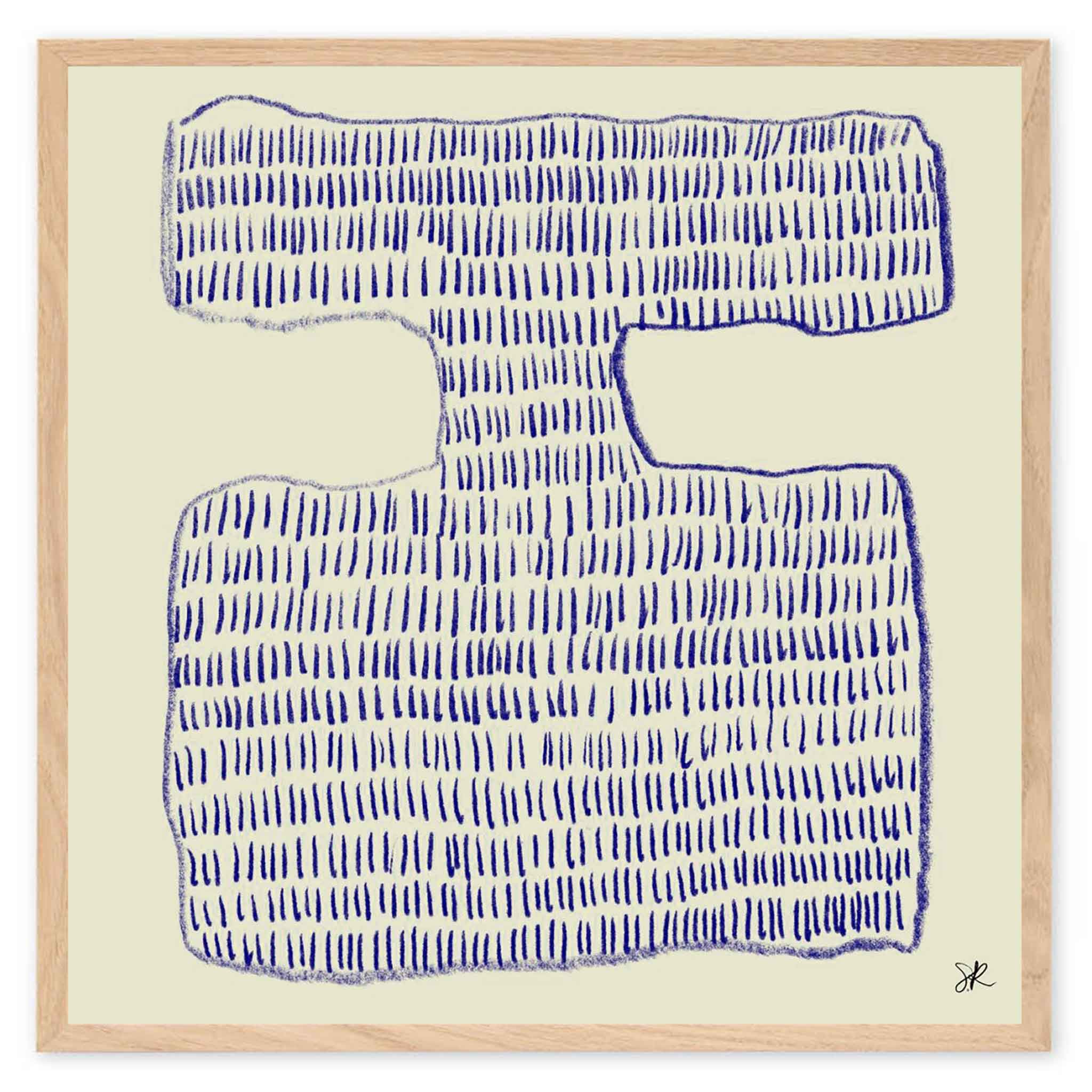Poster & Frame アートポスター 50×50cm Bente – CHLOROS