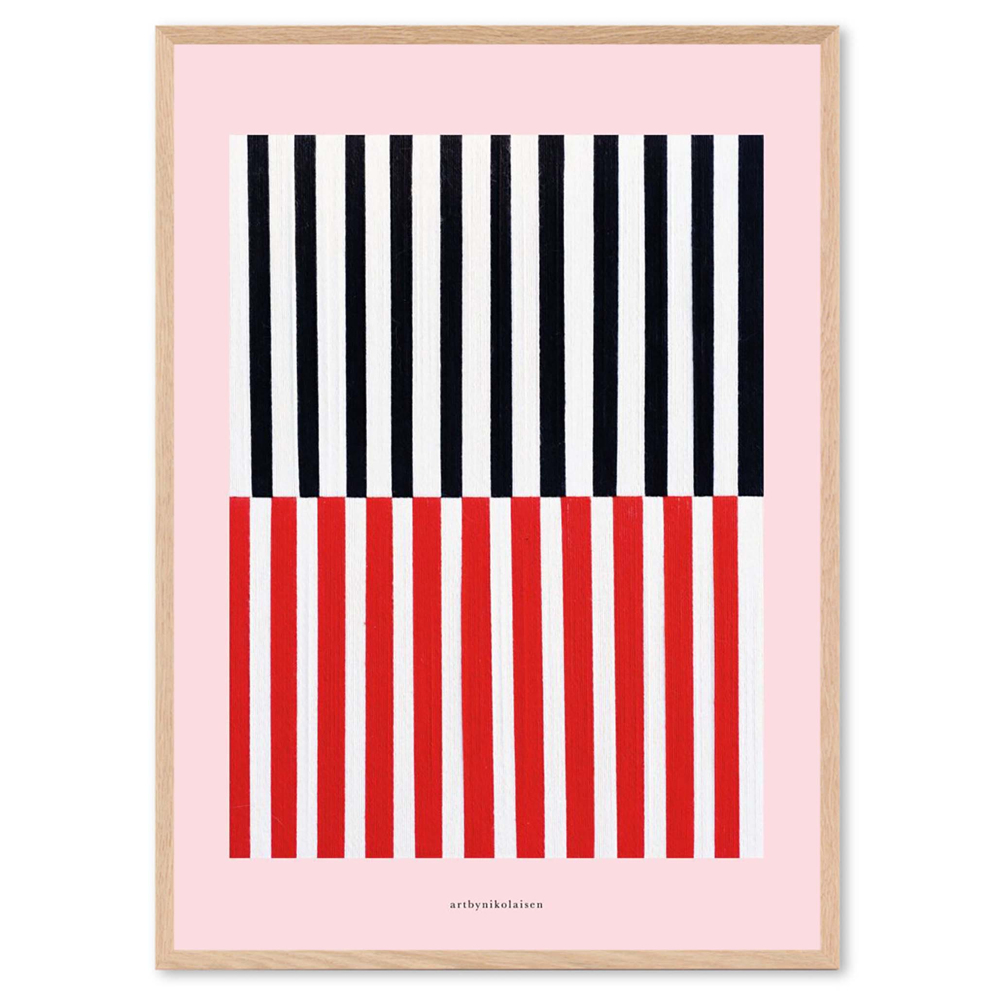 Poster & Frame アートポスター 50×70cm Red Yarn Art – CHLOROS