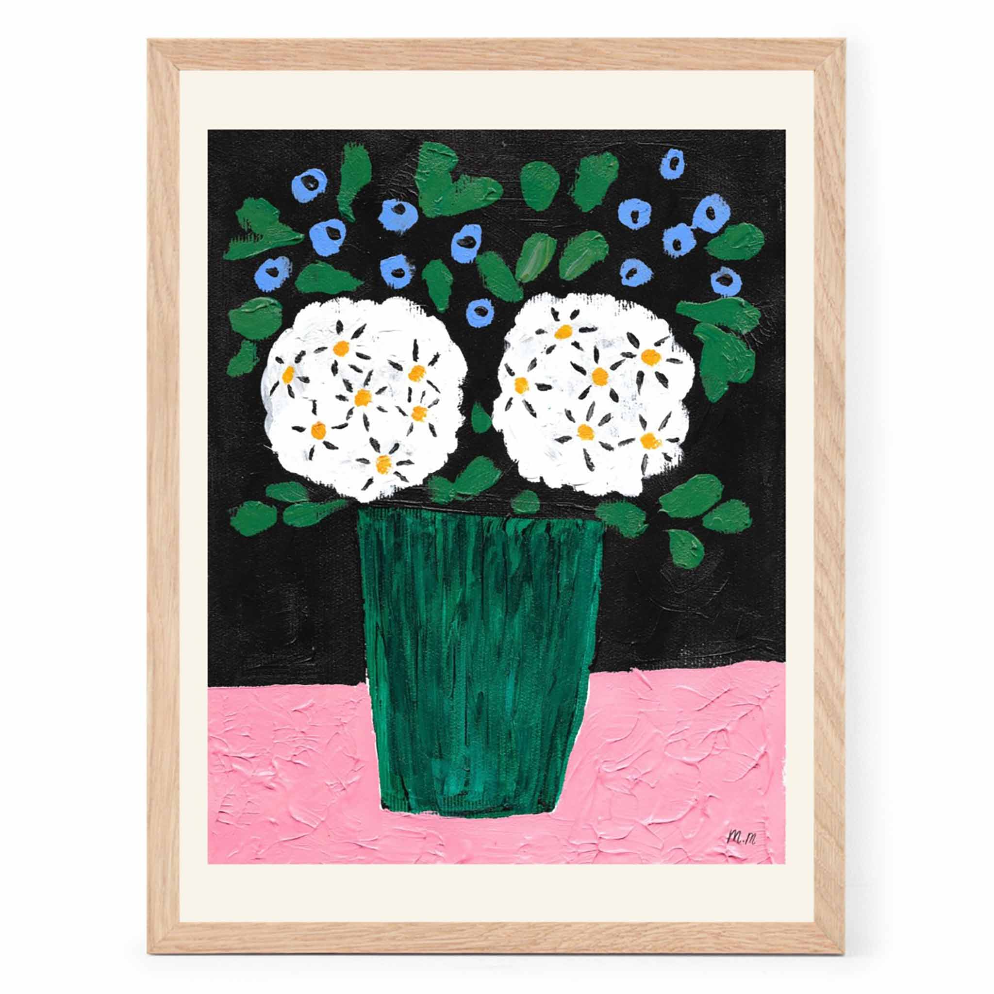 PSTR studio アートポスター 30×40cm Bouquet in Green Vase – CHLOROS