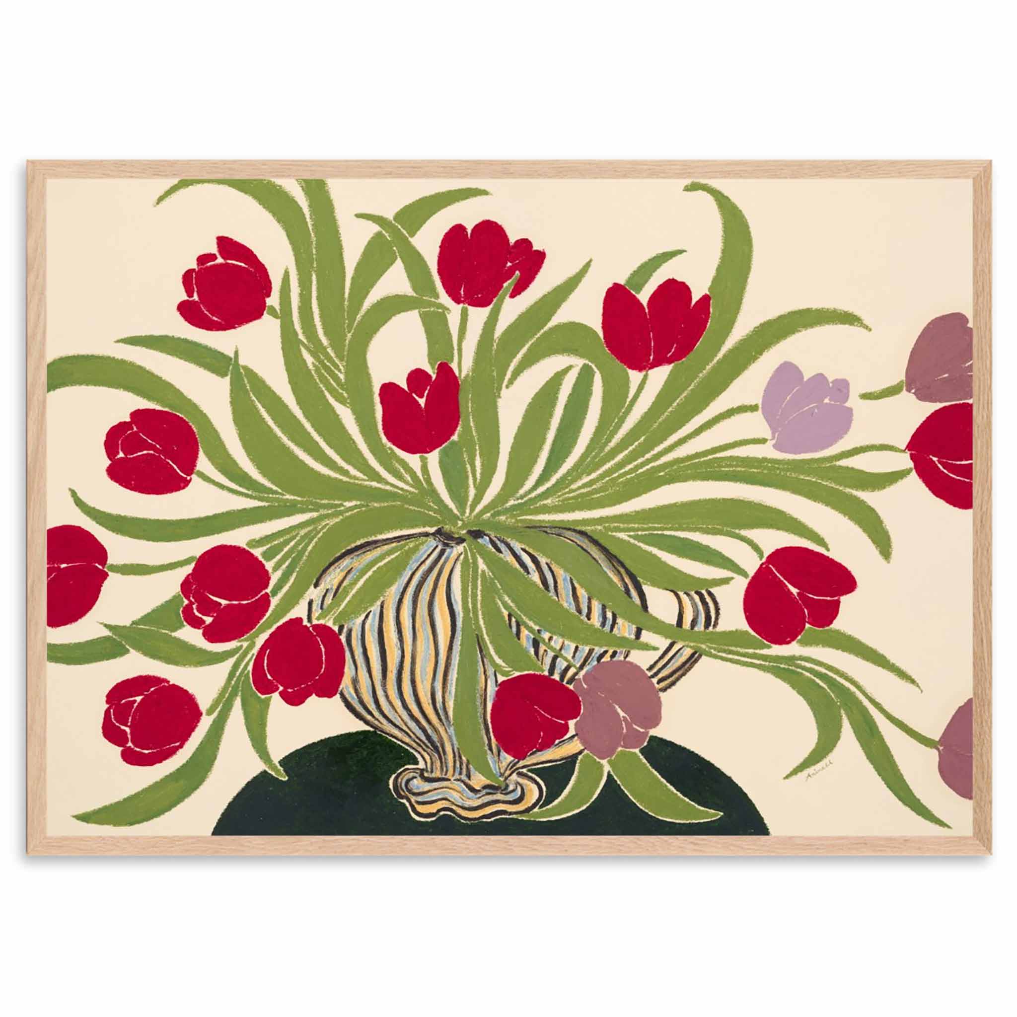 PSTR studio アートポスター 50×70cm Tulips – CHLOROS