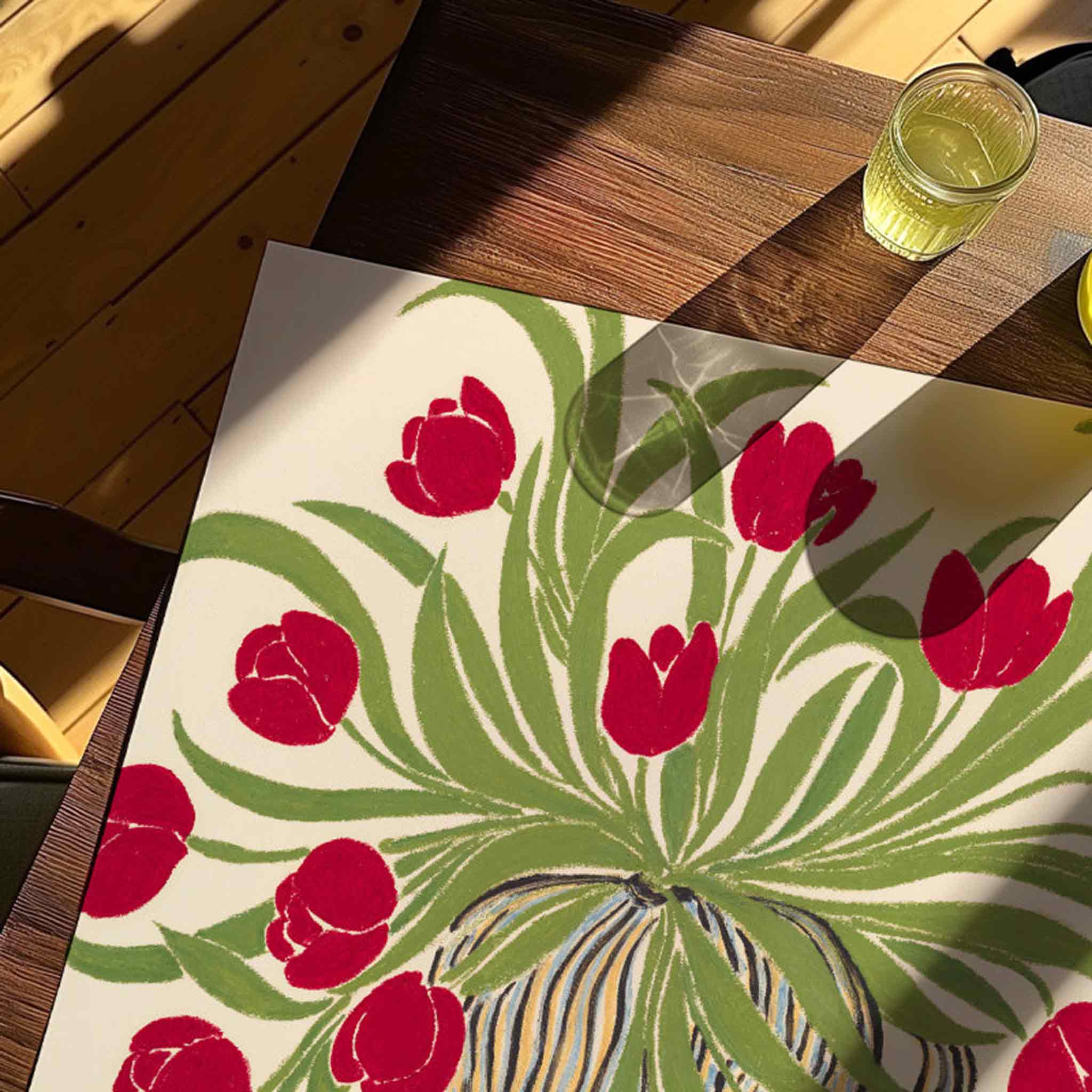 PSTR studio アートポスター 50×70cm Tulips – CHLOROS