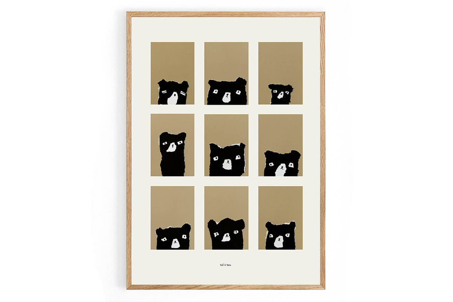 Ted & Toneはオランダのイラストレーションブランドです。2003年に4体の手作り人形から始まったTed & Toneは、子供たちのスペース向けに遊び心のあるデザインで環境に優しい素材のプリントを提供することに重点を置いています。ミニマルなアースカラーを基調として子供から大人まで楽しめるような素敵なタッチの作品です。