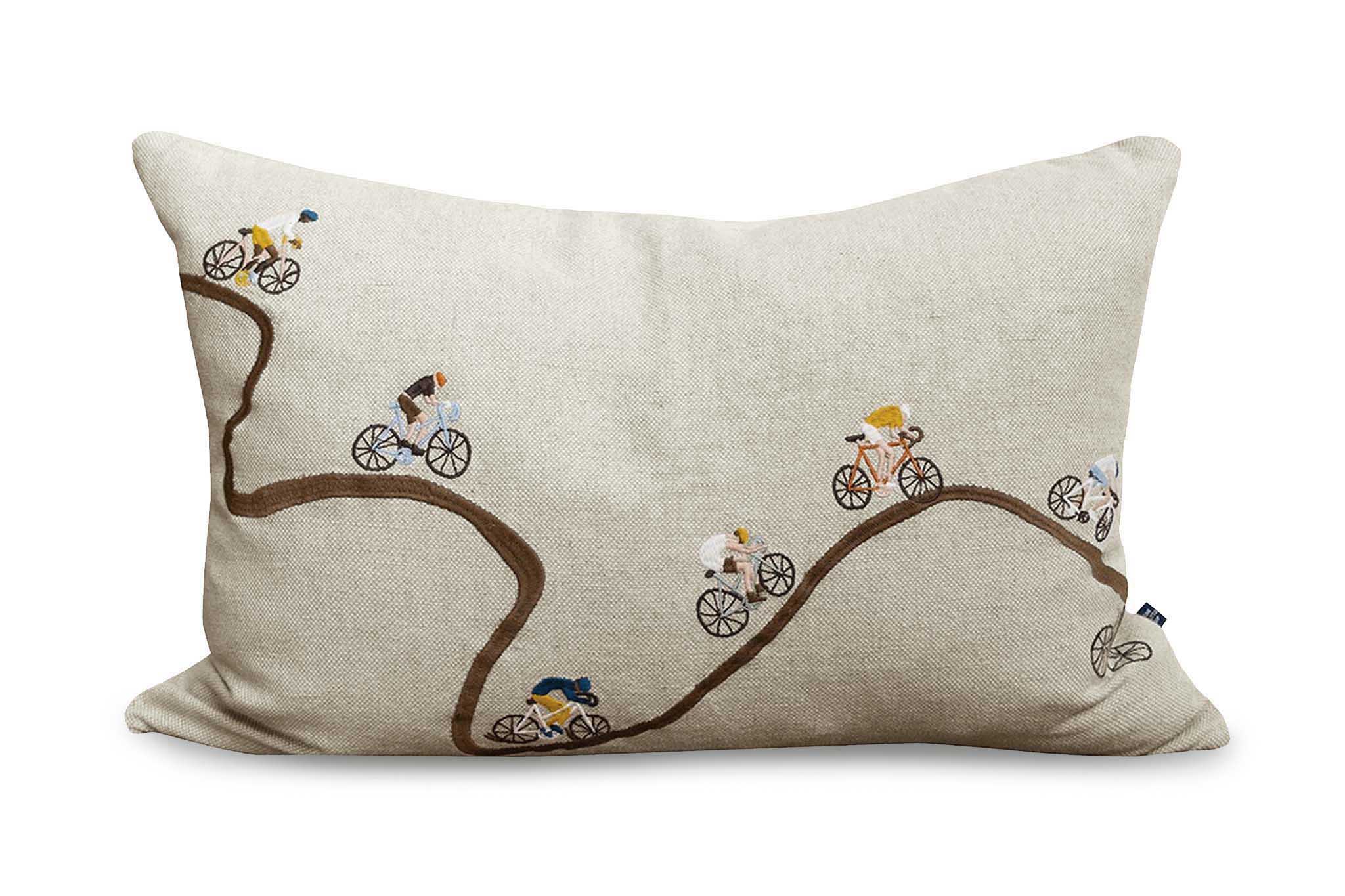 Fine Little Day ファインリトルデイ クッションカバー BIKERS 58×38cm