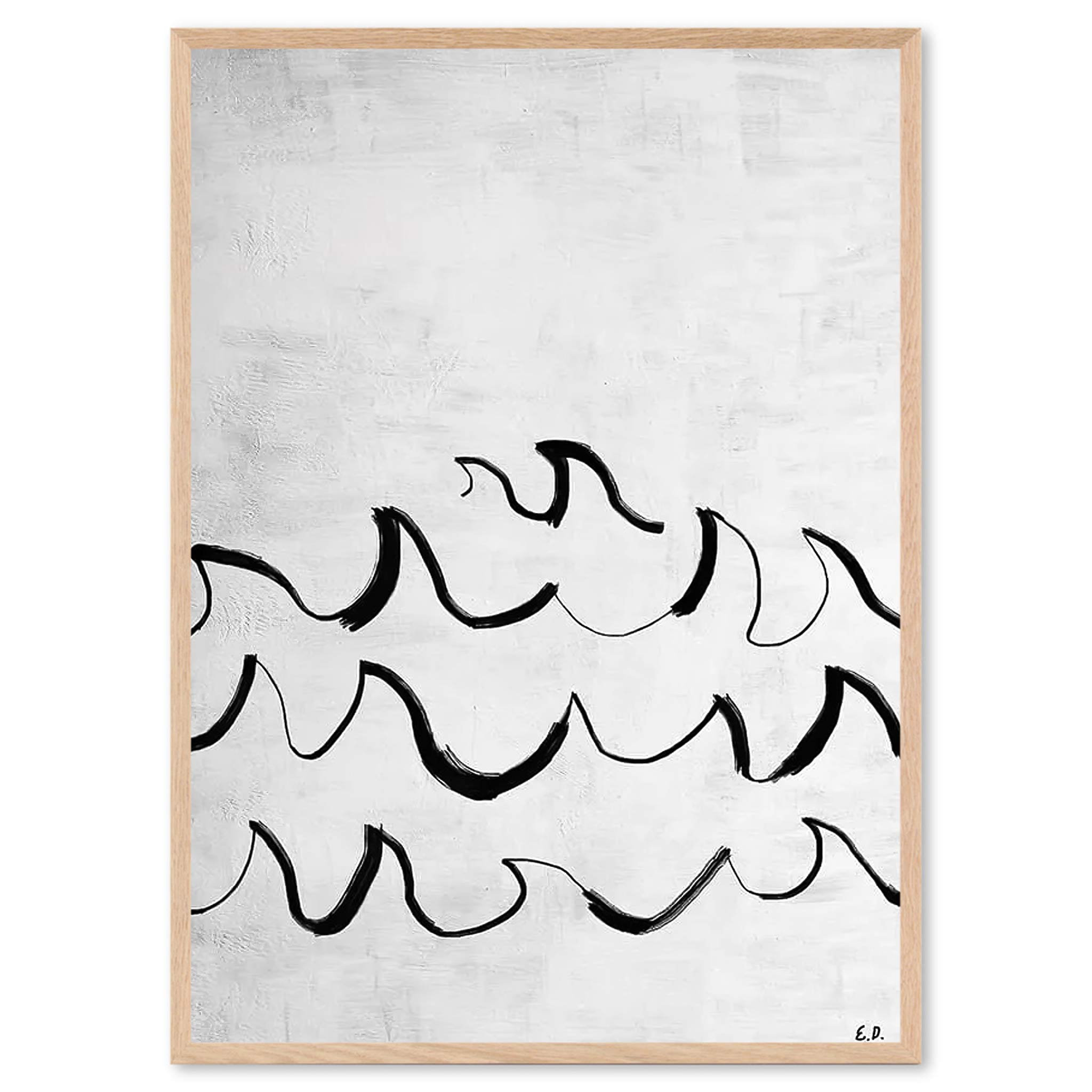 Fine Little Day ファインリトルデイ アートポスター 50×70cm WAVE