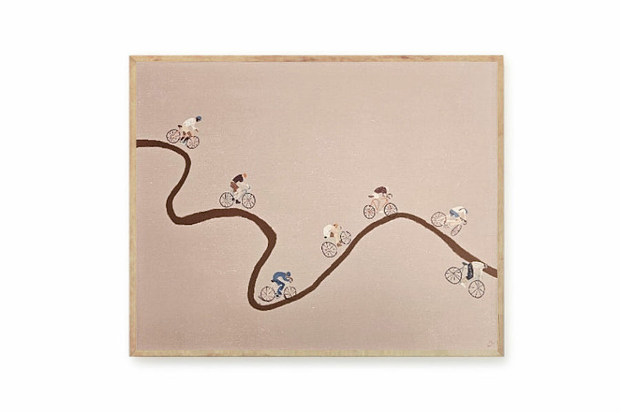 Fine Little Day ファインリトルデイ アートポスター 40×50cm BIKERS