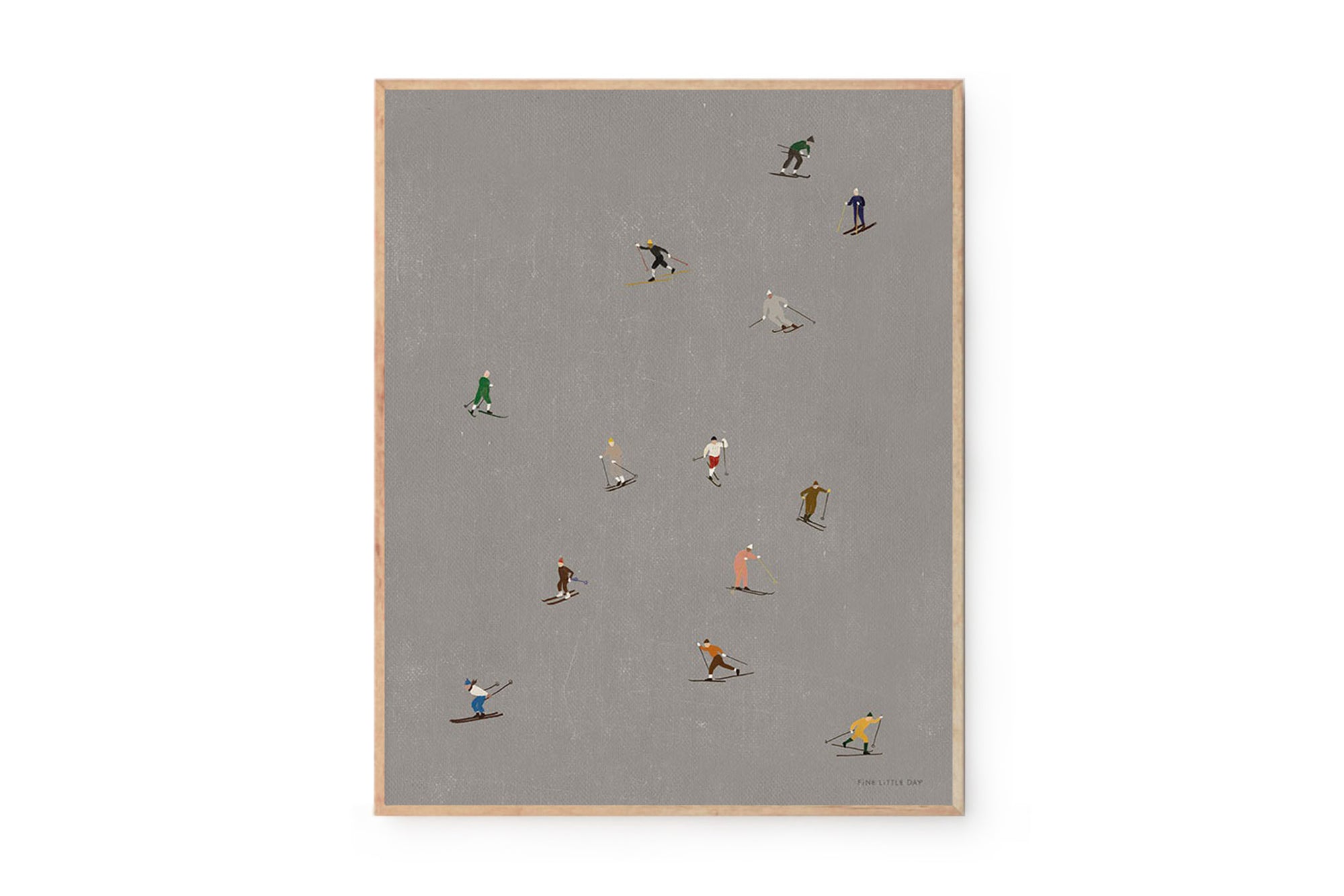 Fine Little Day（ファイン・リトル・デイ）は、スウェーデンのデザイナー、エリーサベット・デュンケルによって2007年に設立されたライフスタイルブランドです。自然や季節、日常の情景から着想を得た、素朴で温かみのある手描きのデザインが特徴です。テキスタイル、ポスター、クッション、ブランケットなどの製品には、北欧らしいミニマルさと遊び心が調和し、暮らしに詩的な魅力を添えてくれます。サステナビリティやクラフトマンシップを大切にし、国内外のアーティストとのコラボレーションや、アート支援活動にも積極的に取り組んでいます。素材の選定や製造背景にもこだわり、使う人の感性に寄り添った、長く愛されるモノづくりを目指しています。日常の中に小さな幸せやインスピレーションをもたらしてくれる、豊かな感性に満ちたブランドです。