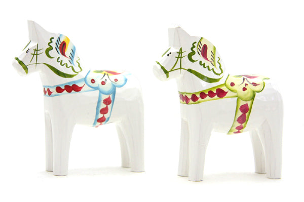 ダーラナホース、white、10cm