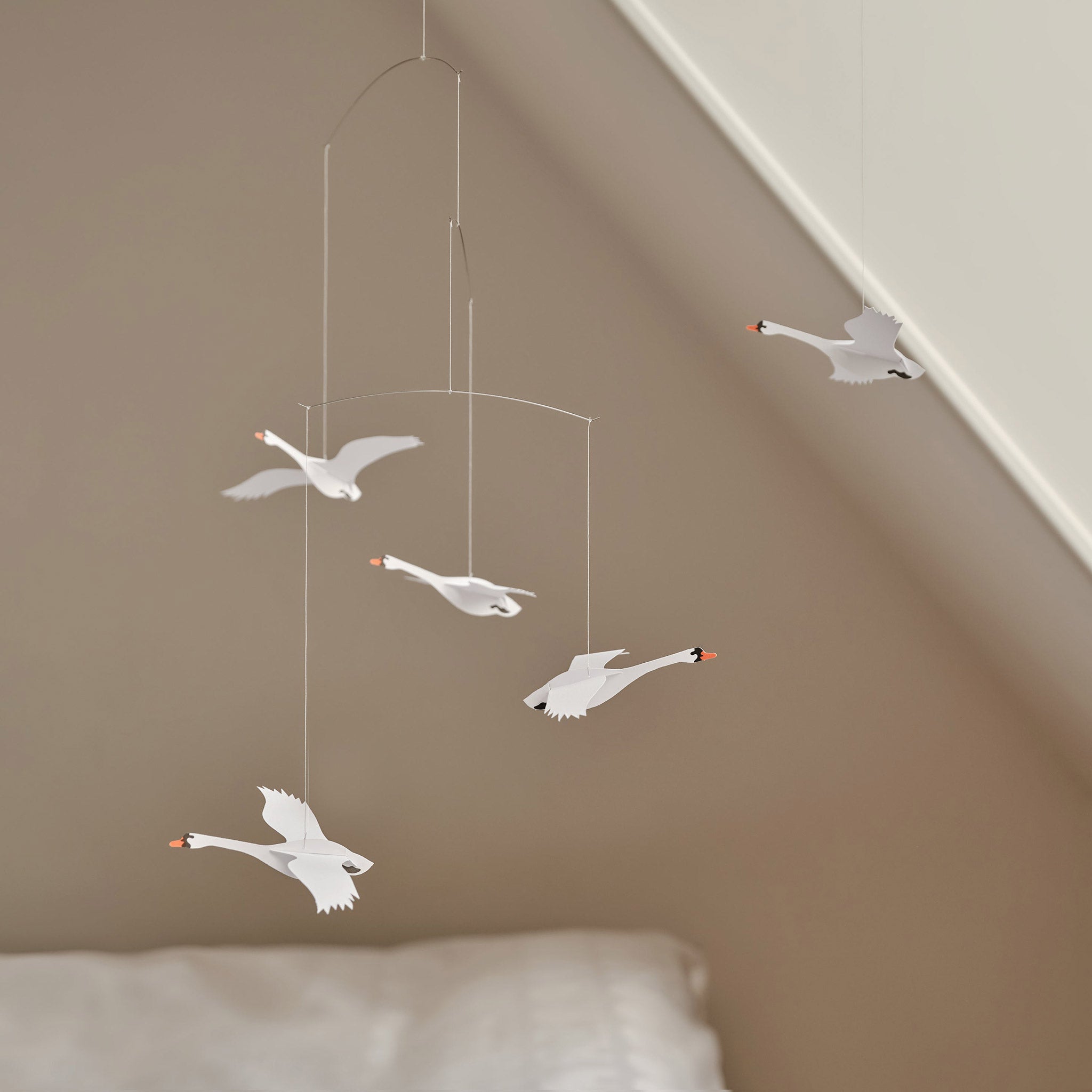 北欧 フレンステッドモビール Scandinavian Swans 白鳥 – CHLOROS