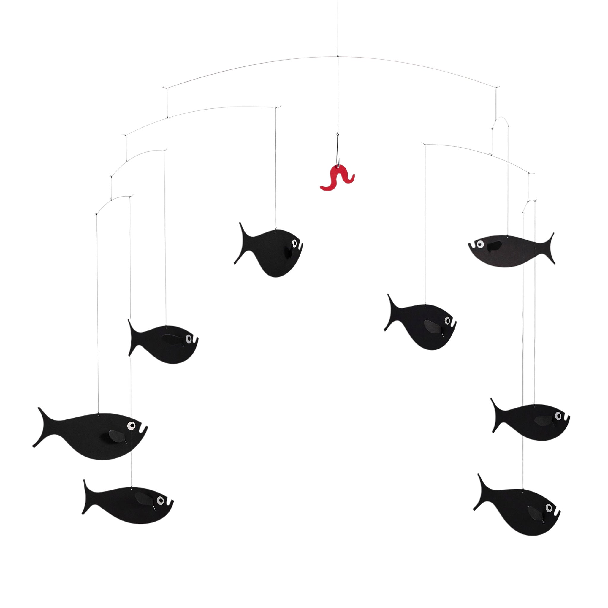 フレンステッド・モビール Floating Fish フローティングフィッシュ 北欧 フレンステッドモビール Shoal of Fish 魚釣り – CHLOROS