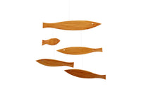 北欧デンマークモビール　Floating Fish　天然木製の魚 モビール 北欧 デンマーク製 Floating Fish 木製 魚 – CHLOROS