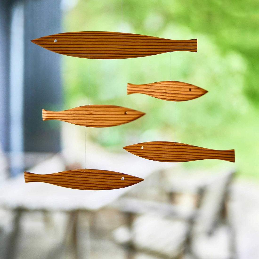 フレンステッドモビール　フローティングフィッシュ　魚 北欧 フレンステッドモビール Floating Fish 木製 魚 – CHLOROS